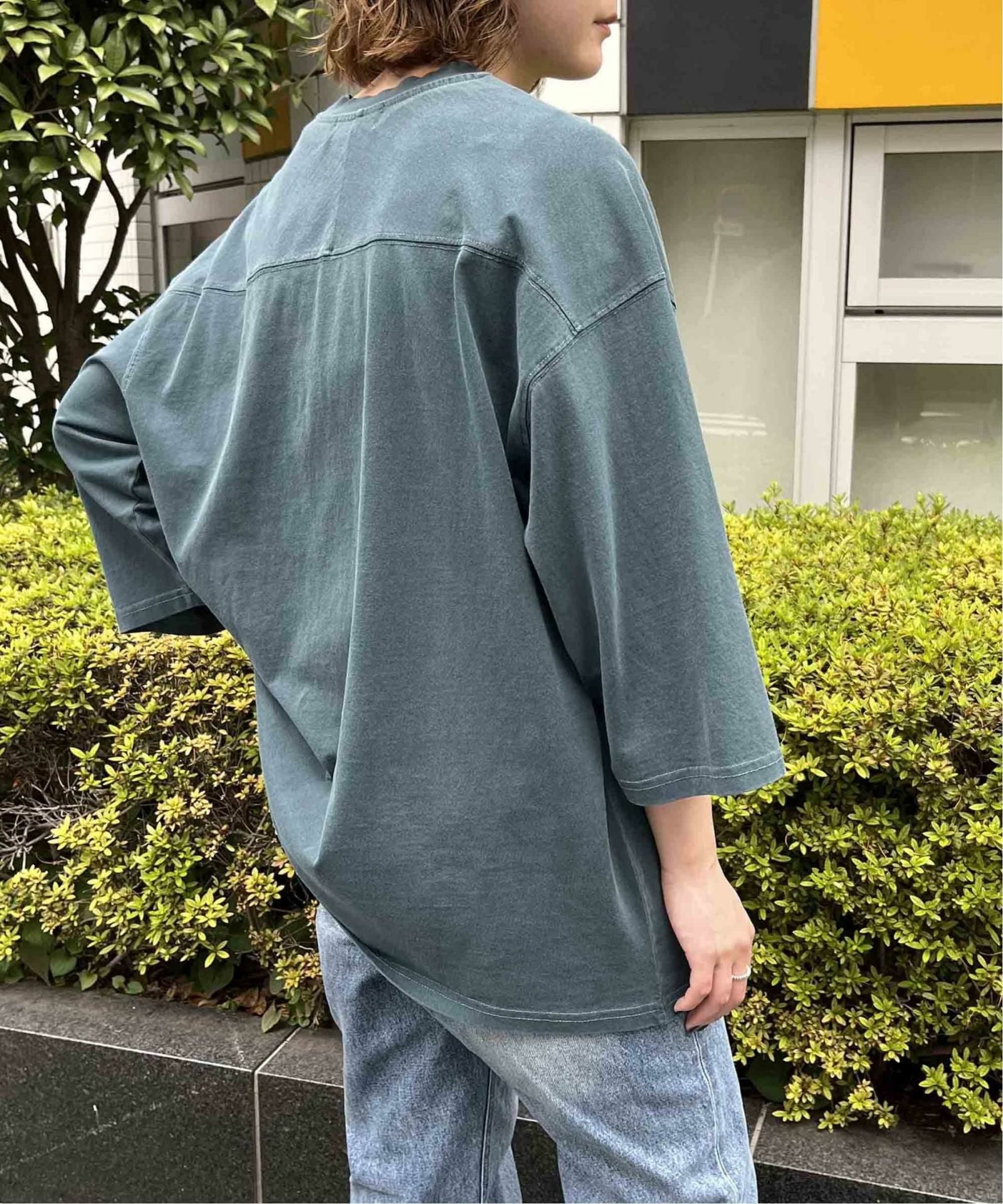 numberプリント ピグメント加工 フットボールTシャツ,70%OFF| TOKYO
