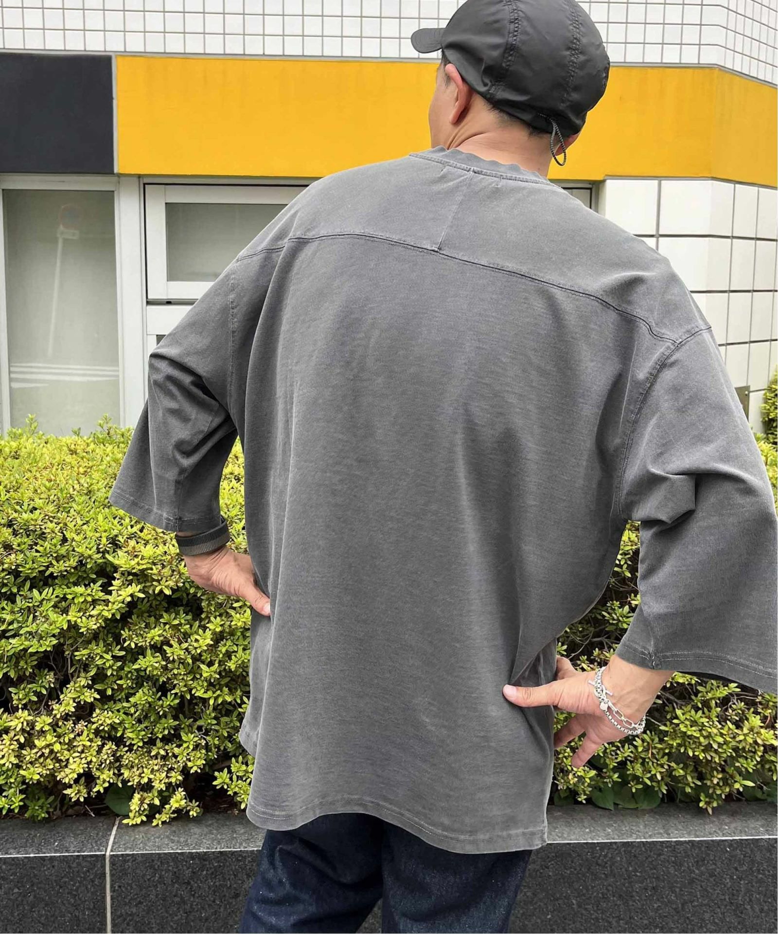 numberプリント ピグメント加工 フットボールTシャツ,70%OFF| TOKYO