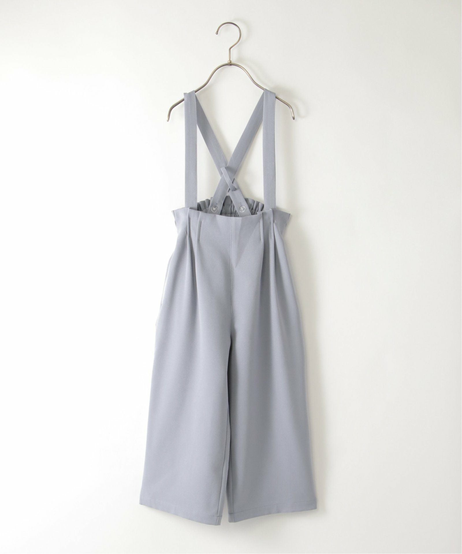 サス付きタックワイドパンツ（120~160cm）,ikka| TOKYO DESIGN CHANNEL