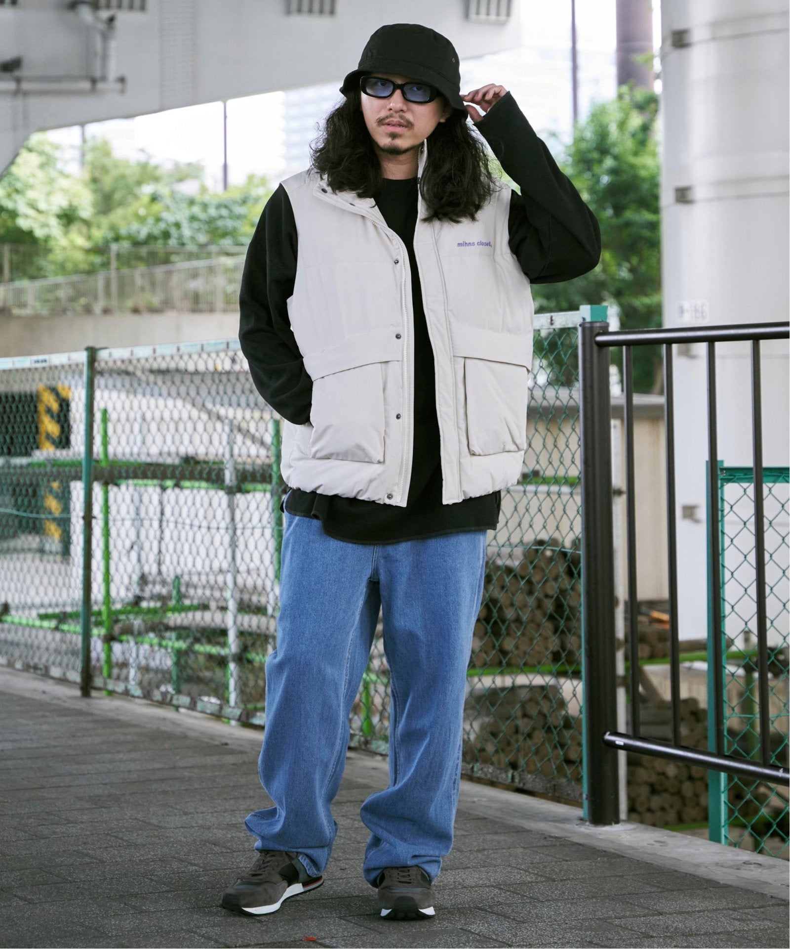 mihns closet/ミンズクローゼット】26AW パデッドショートベスト / 新