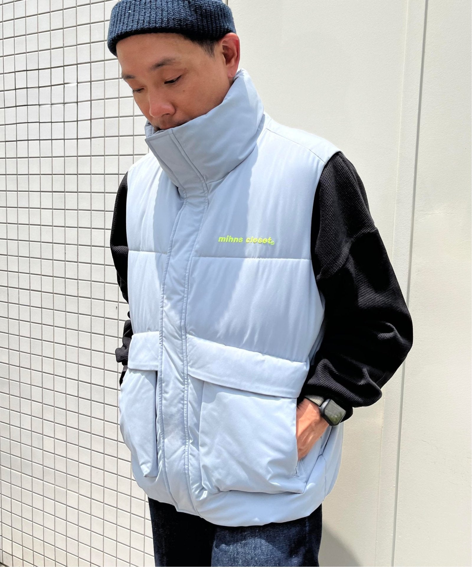mihns closet/ミンズクローゼット】26AW パデッドショートベスト / 新