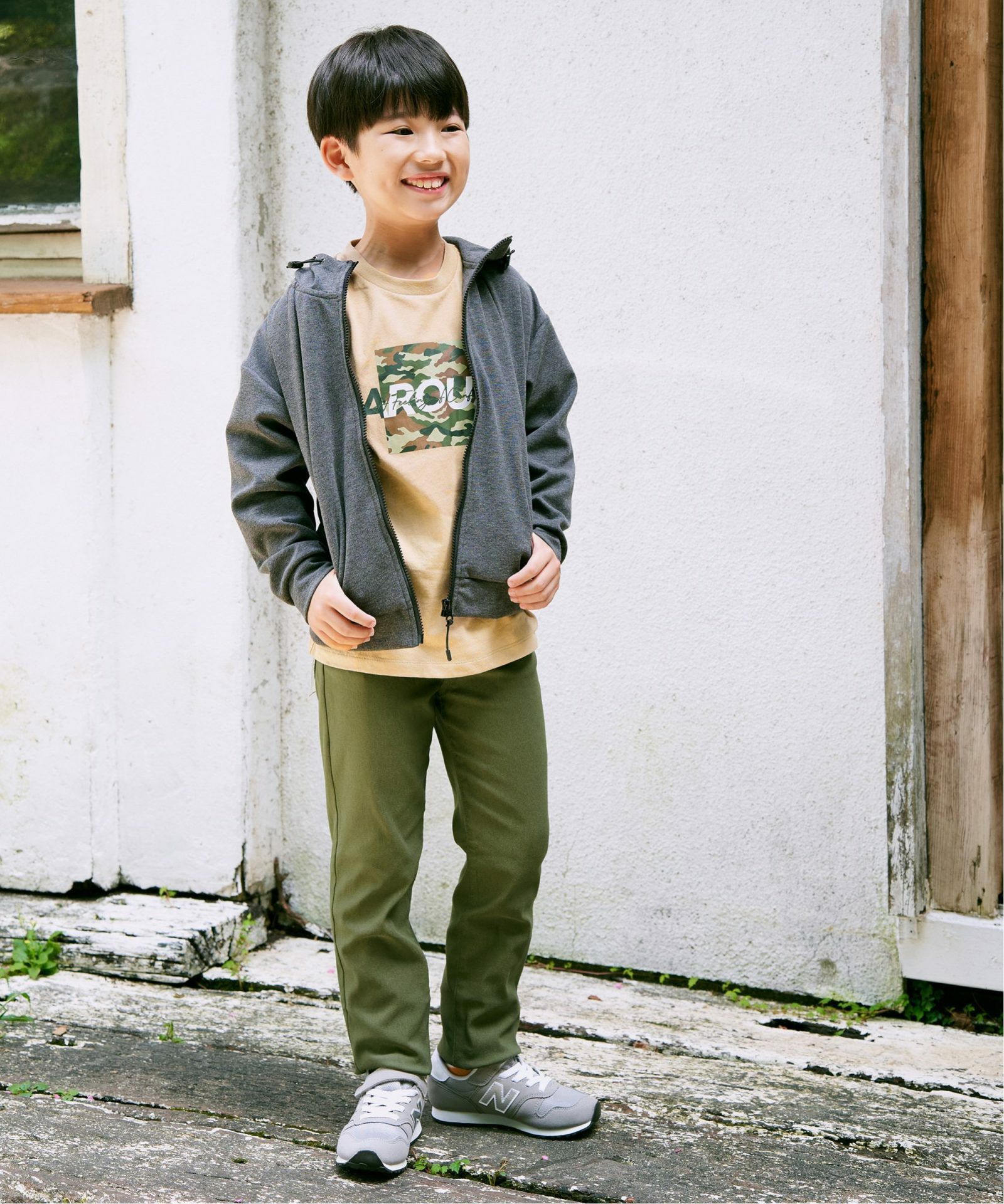 メディア紹介商品】GOKU楽パンツ ストレッチ A（120~160cm）,ikka