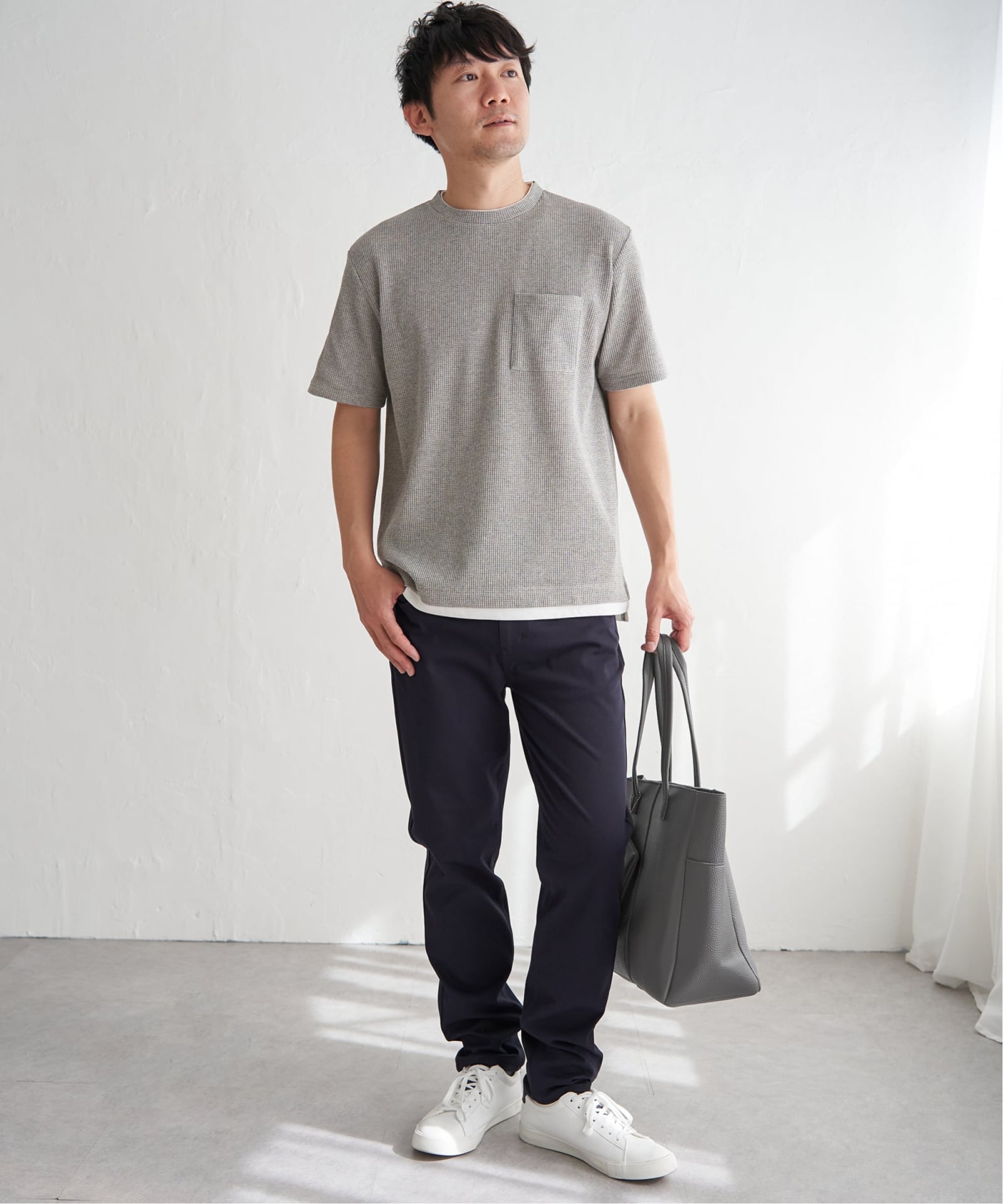 シュリンクジップトートバッグ,ikka| TOKYO DESIGN CHANNEL