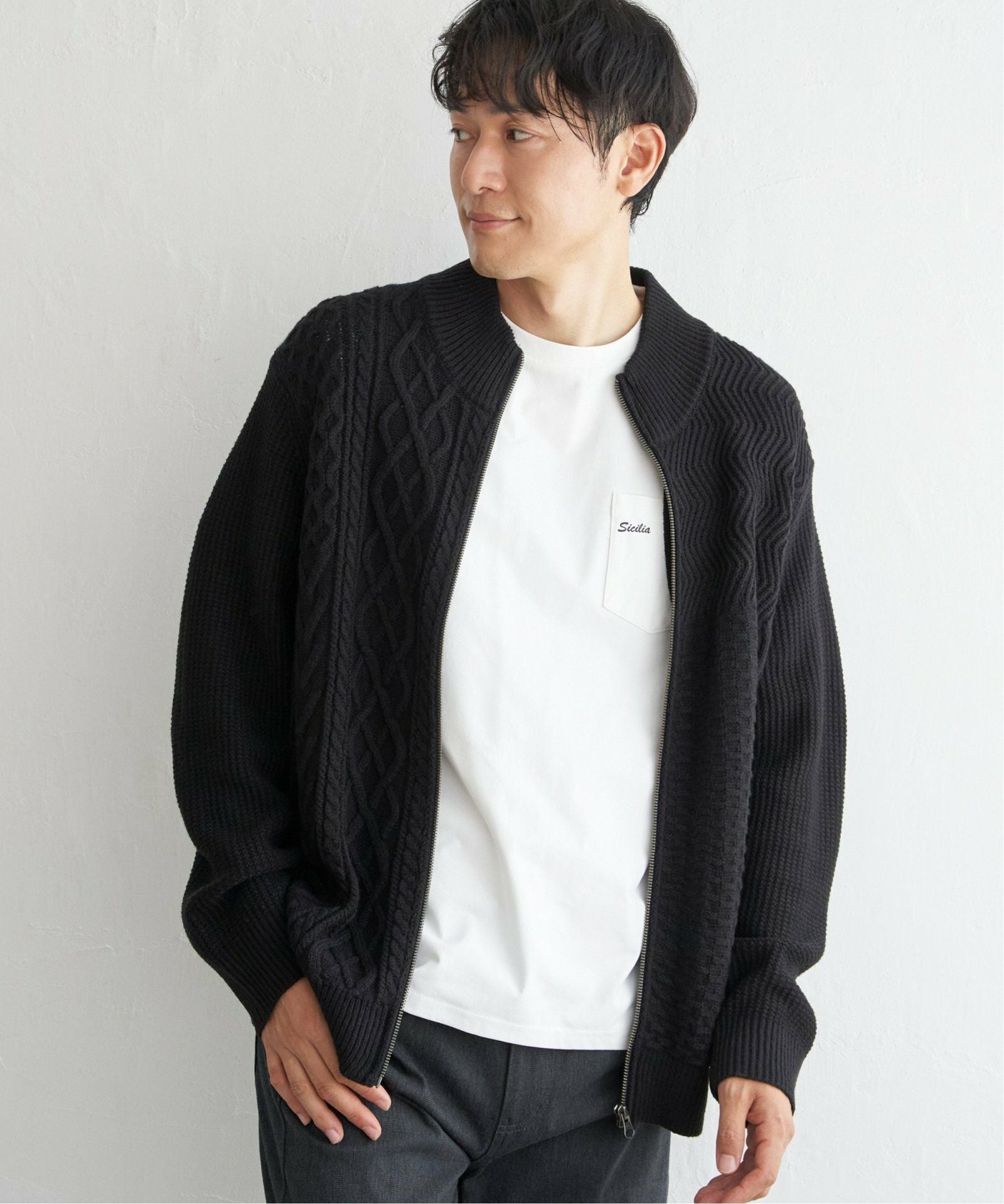 ジャカードドライバーズニット,30%OFF| TOKYO DESIGN CHANNEL