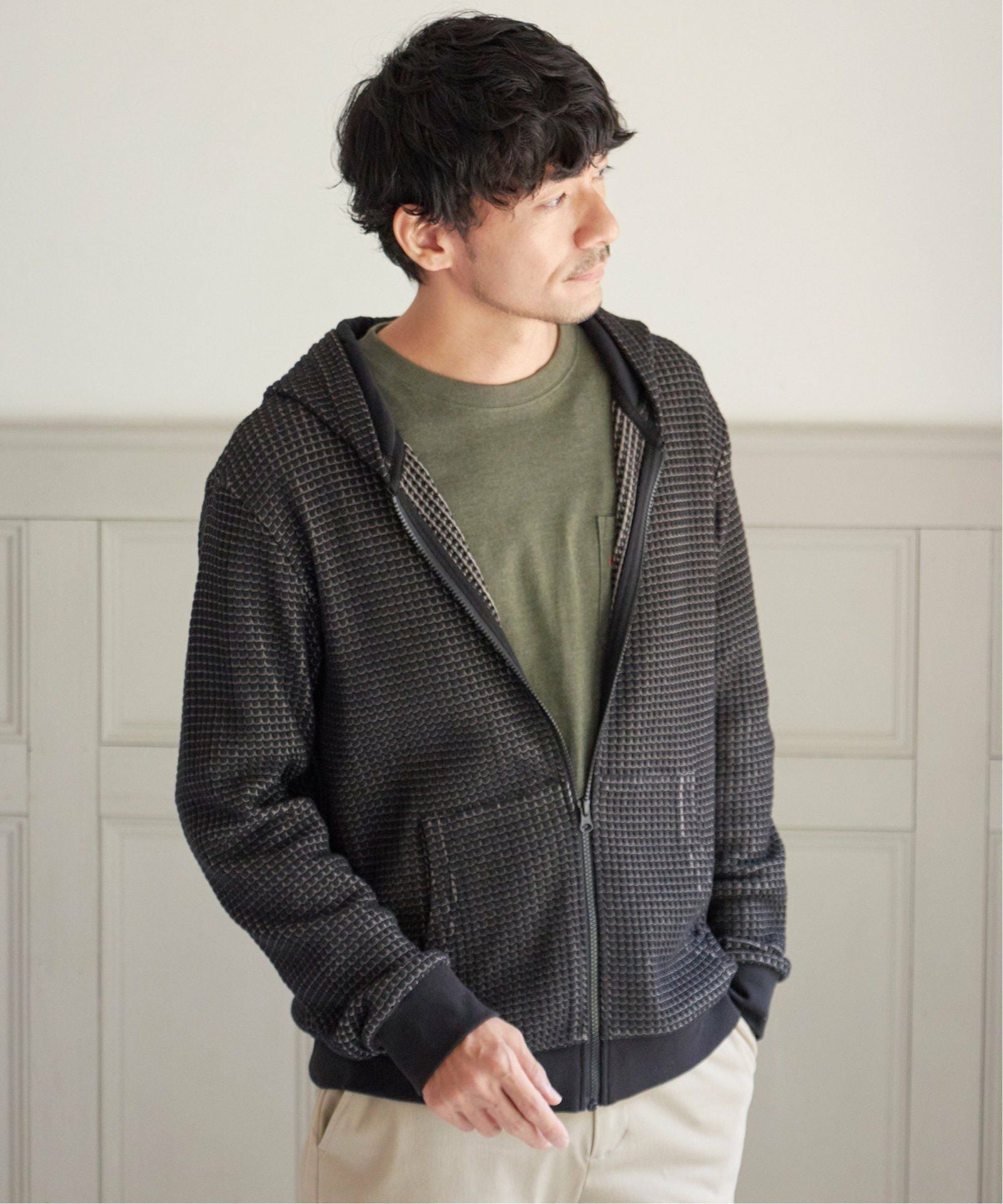 haco! コットンワッフルジップパーカー onegravity / ワッフルジップパーカー｜ESTNATION ONLINE STORE