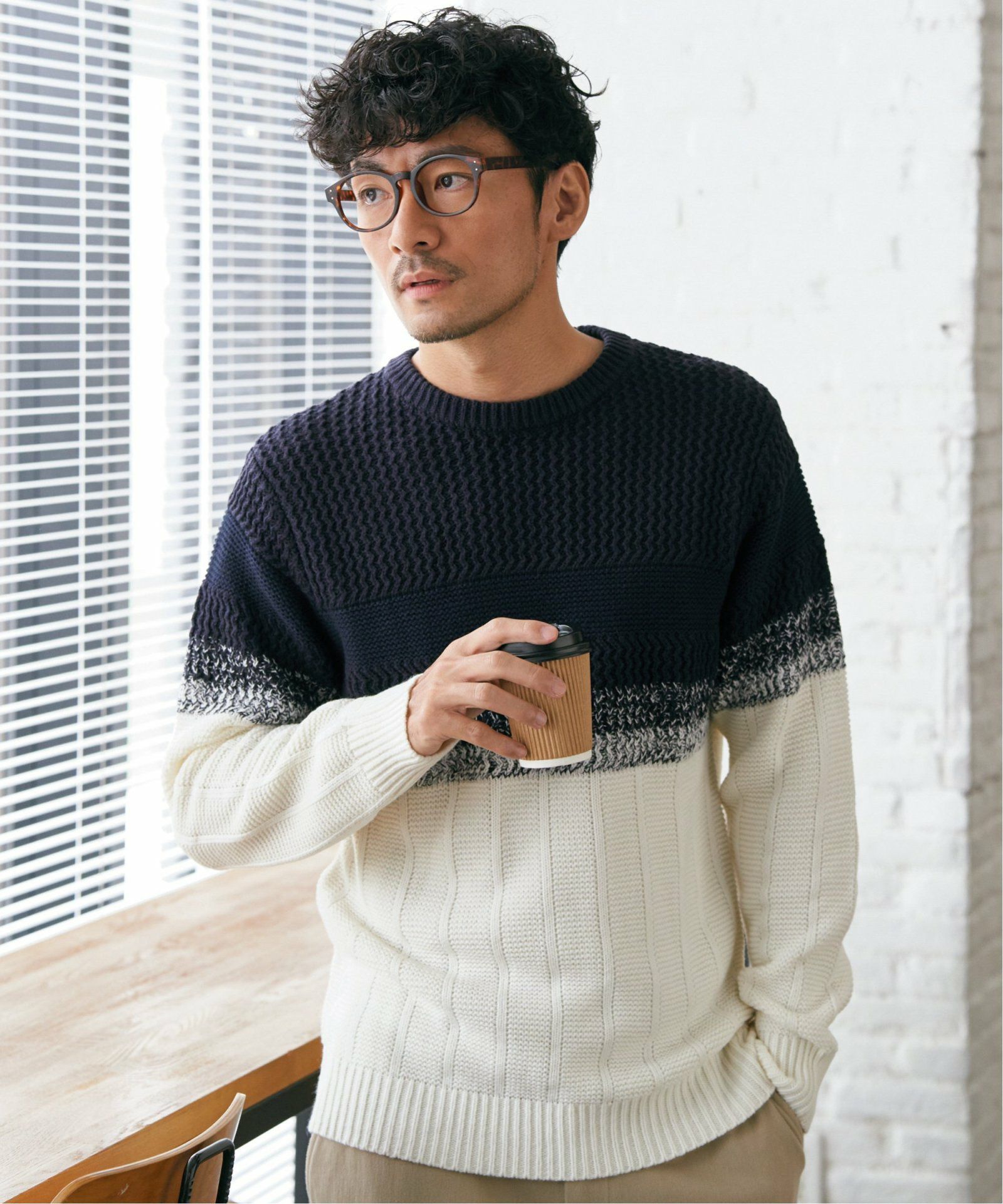 バイカラーグラデーションニット,30%OFF| TOKYO DESIGN CHANNEL