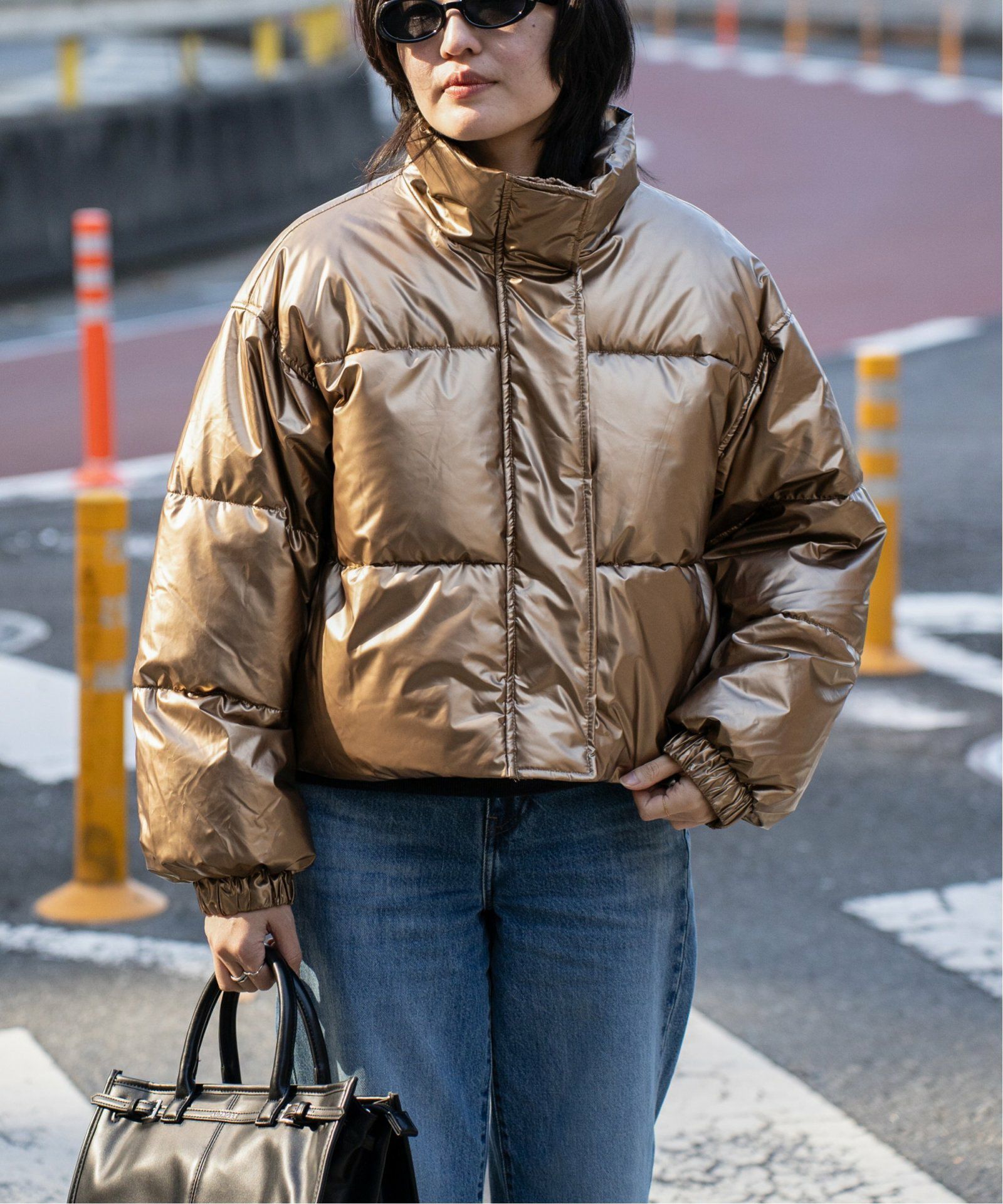 メタリック中綿ショートジャケット,10%OFF| TOKYO DESIGN CHANNEL