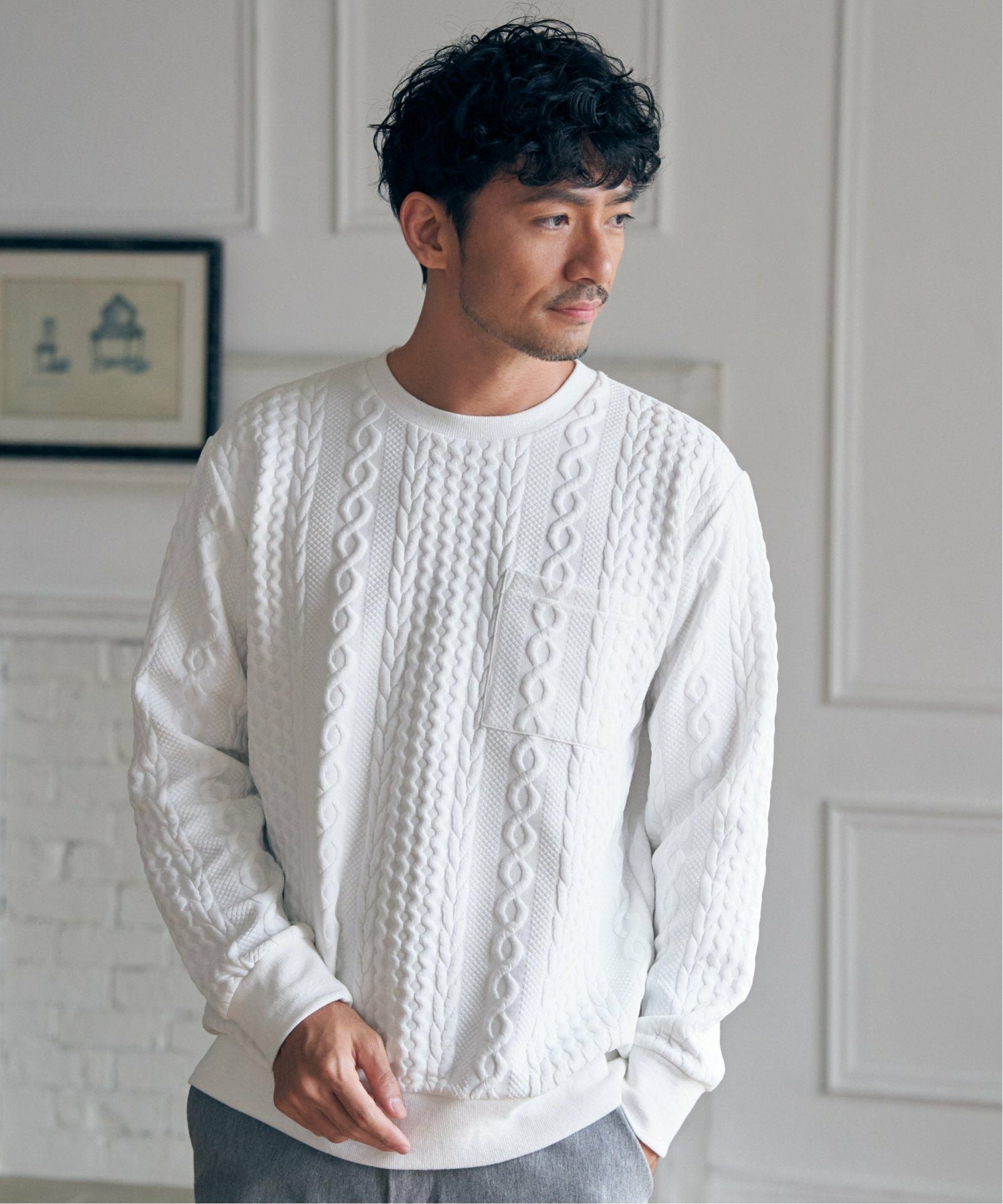 フクレジャカードクルーネックプルオーバー,30%OFF| TOKYO DESIGN CHANNEL