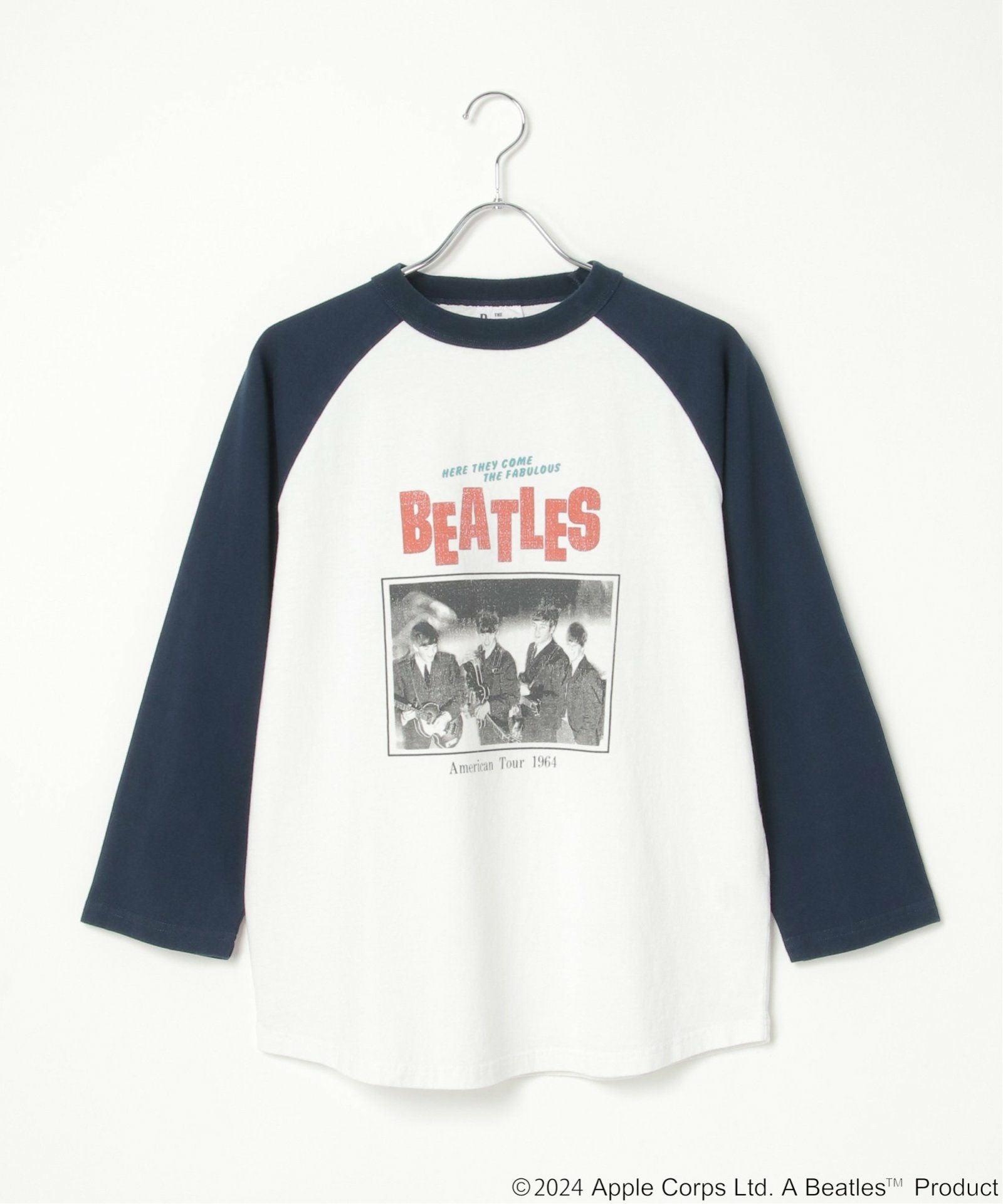 別注】THE BEATLES ザ ビートルズ ツアーラグランロンT,VENCE| TOKYO