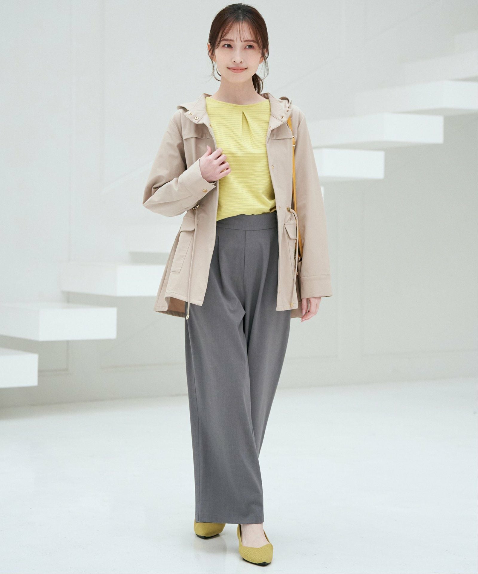 フロントタックワイドパンツ,60%OFF| TOKYO DESIGN CHANNEL
