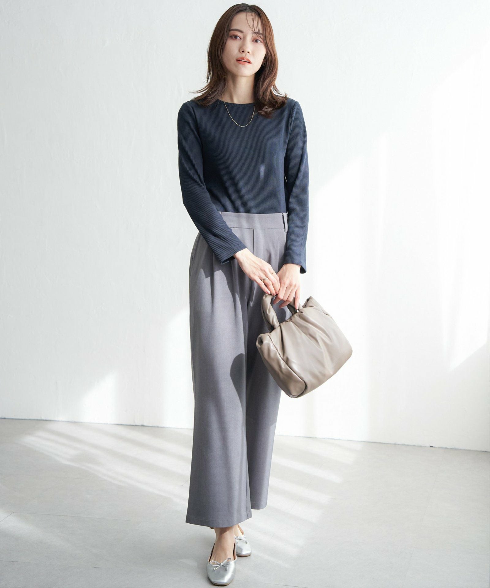 フロントタックワイドパンツ,60%OFF| TOKYO DESIGN CHANNEL
