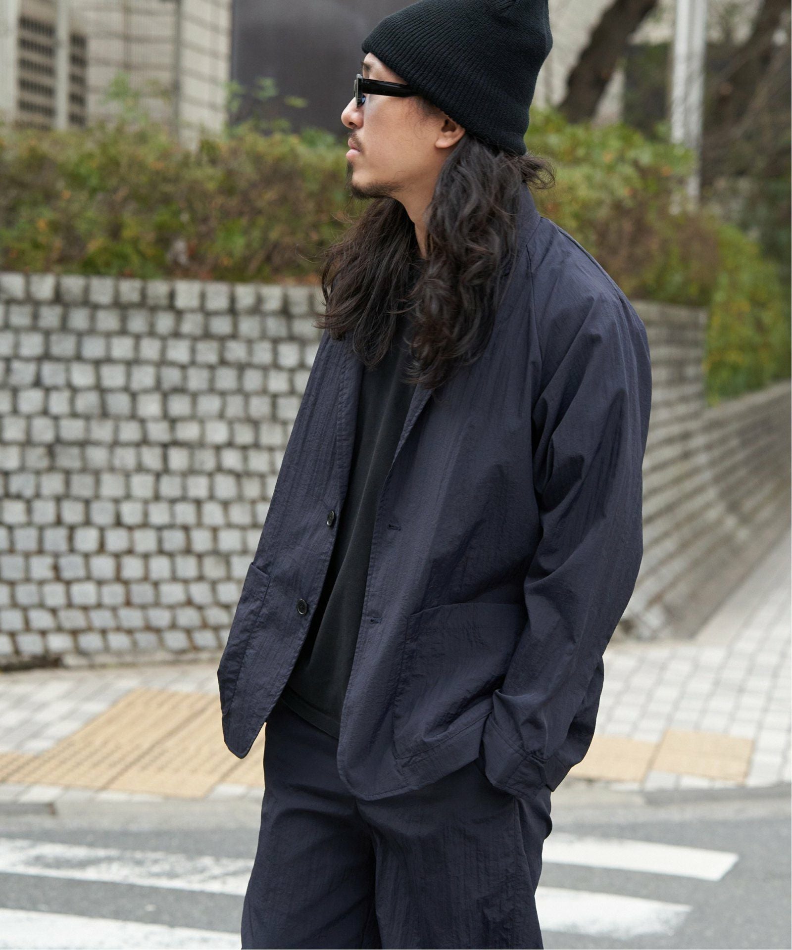 タスランナイロン アクティブジャケット/セットアップ可能,NO NEED