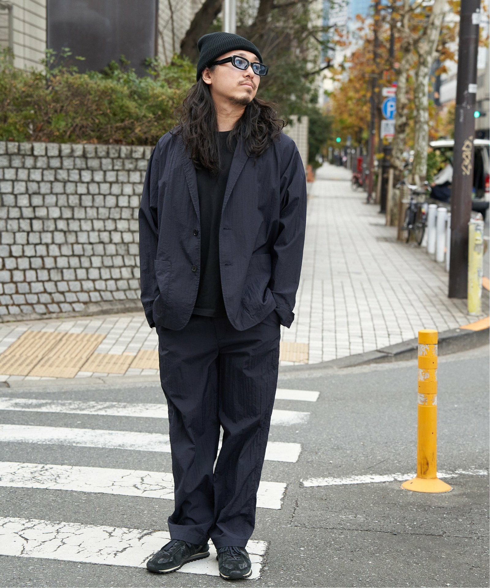 タスランナイロン アクティブジャケット/セットアップ可能,NO NEED