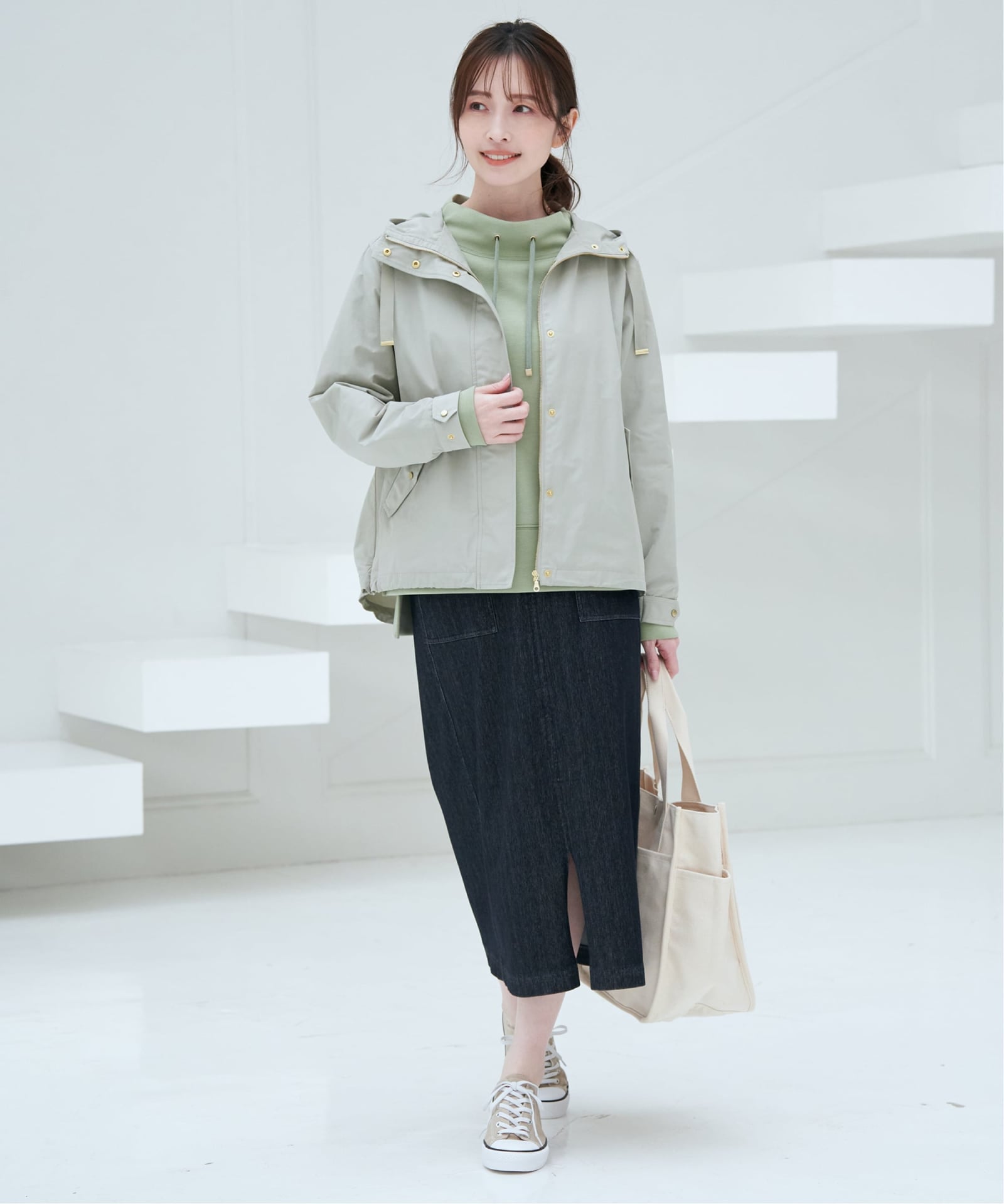 雑誌InRed4月号掲載】GOKU楽タイトスカート,ikka| TOKYO DESIGN CHANNEL