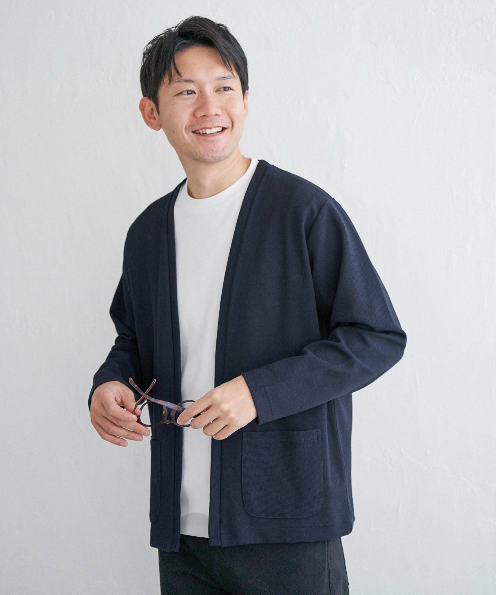 ダブルフェイスDRYカノコカーディガン,60%OFF| TOKYO DESIGN CHANNEL