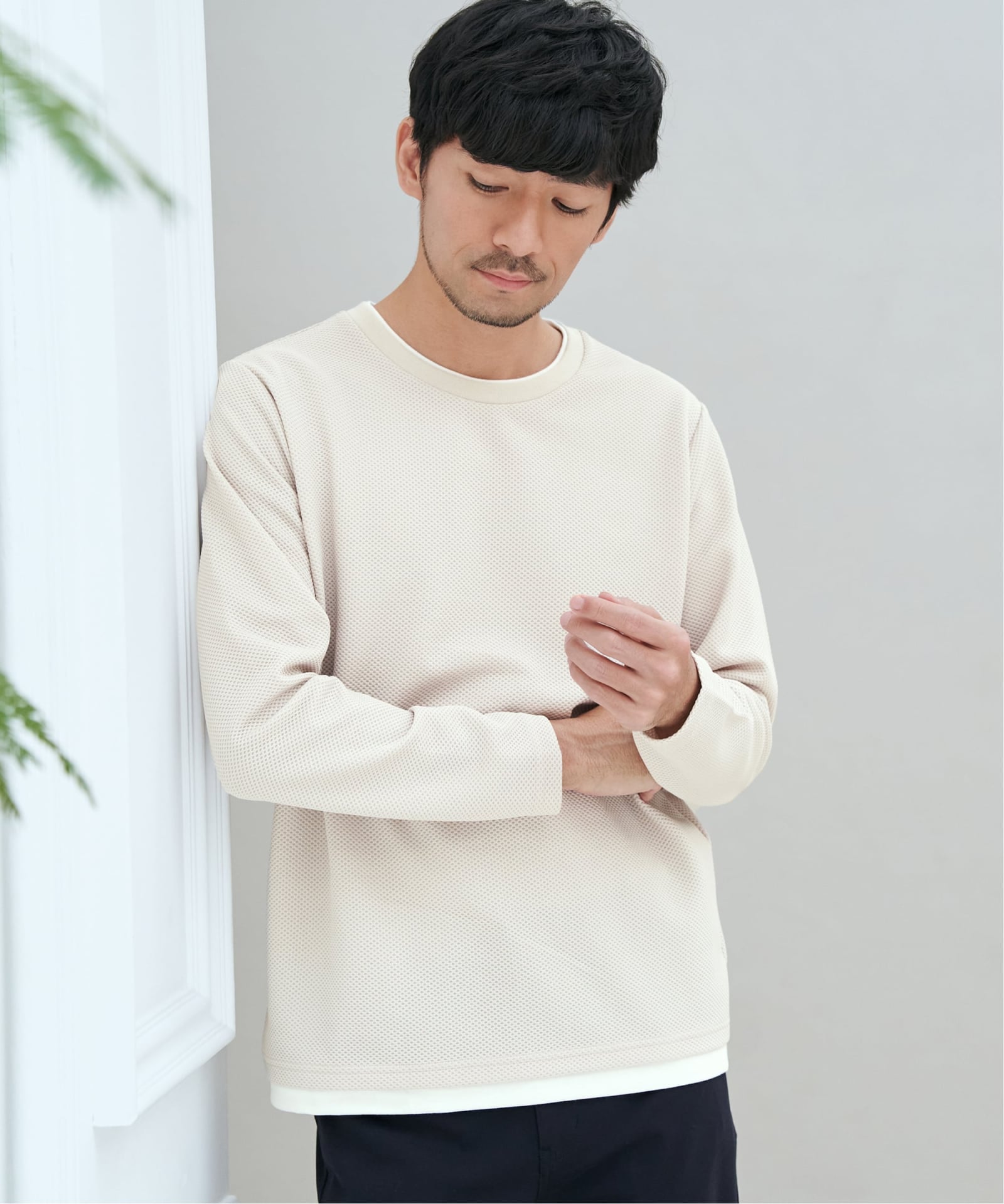 雑誌MonoMax4月号掲載】パイナップルレイヤードロンT,ikka| TOKYO