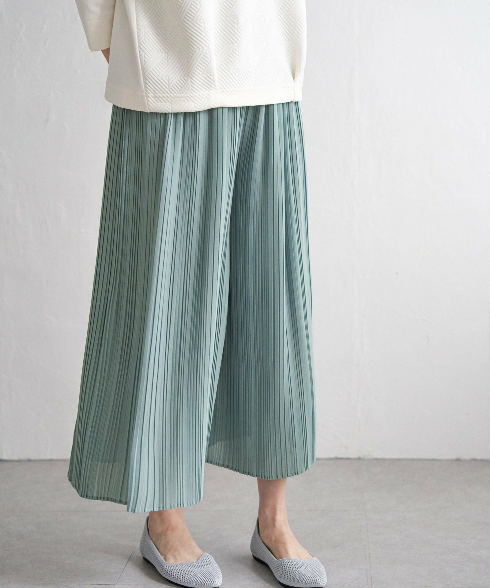 シフォンプリーツベルト付きスカーチョ,60%OFF| TOKYO DESIGN CHANNEL