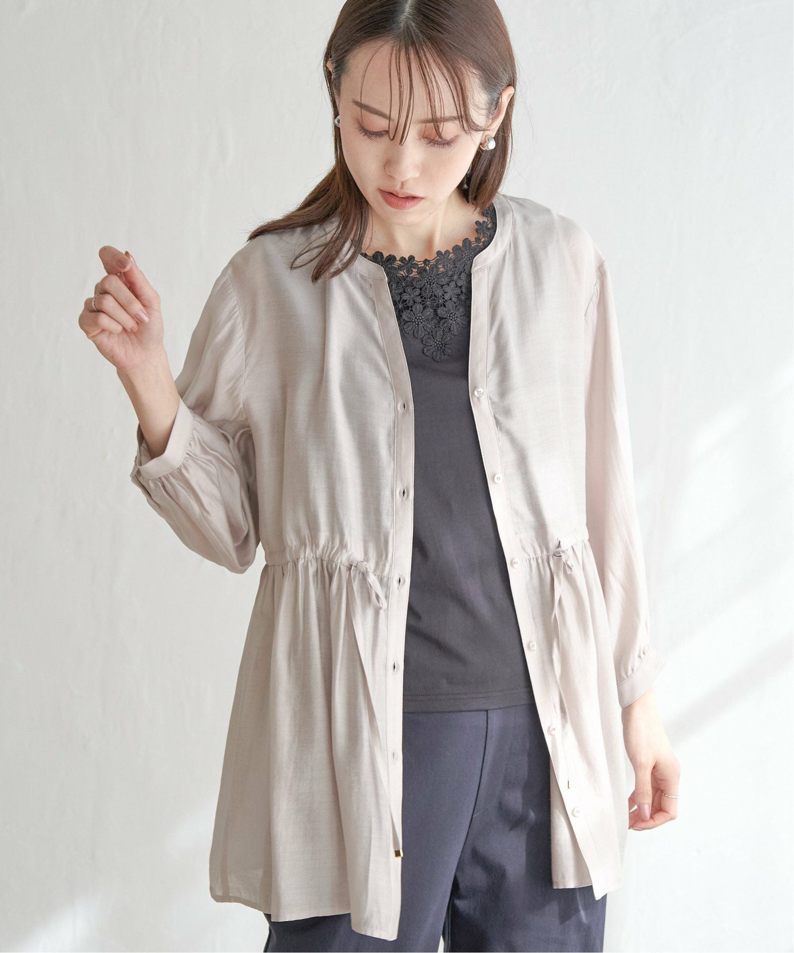 シアースキッパーブラウス,60%OFF| TOKYO DESIGN CHANNEL