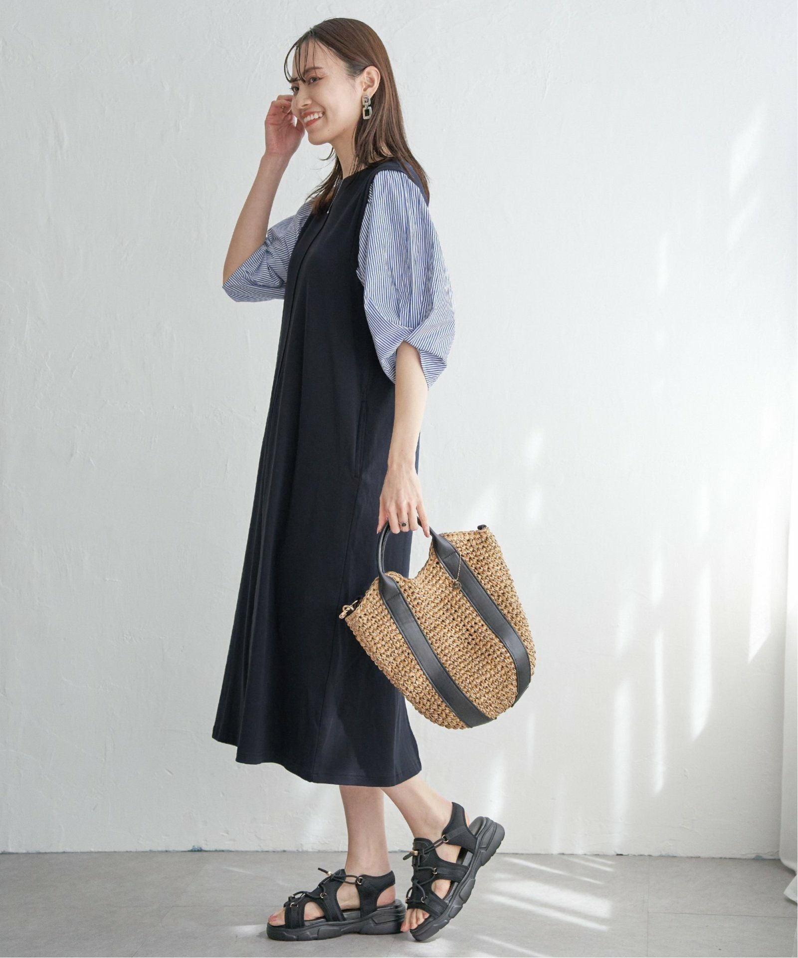 袖切り替えカットワンピース,60%OFF| TOKYO DESIGN CHANNEL