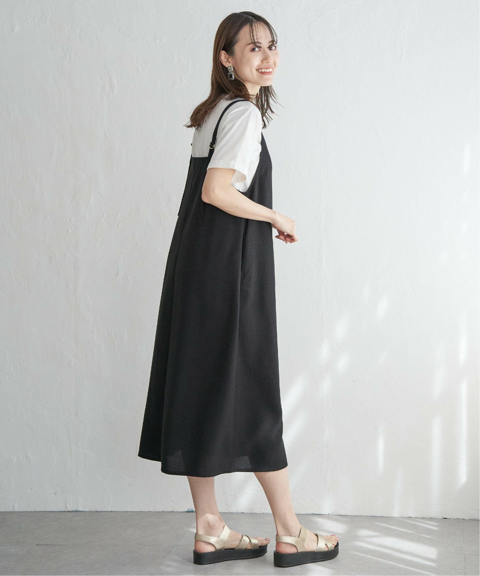 2点セット】リネンライク2WAYキャミワンピセット,60%OFF| TOKYO DESIGN
