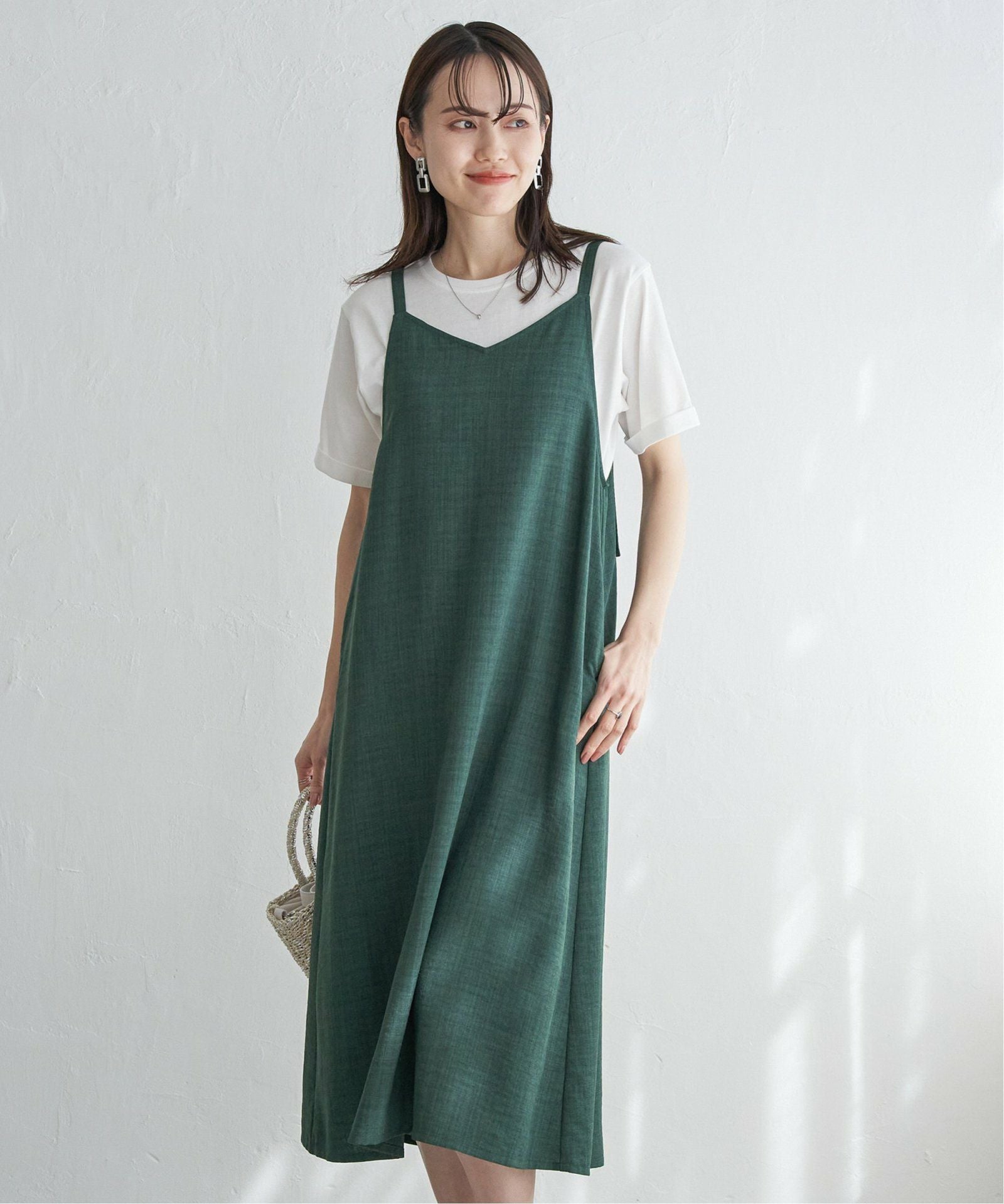 2点セット】リネンライク2WAYキャミワンピセット,60%OFF| TOKYO DESIGN