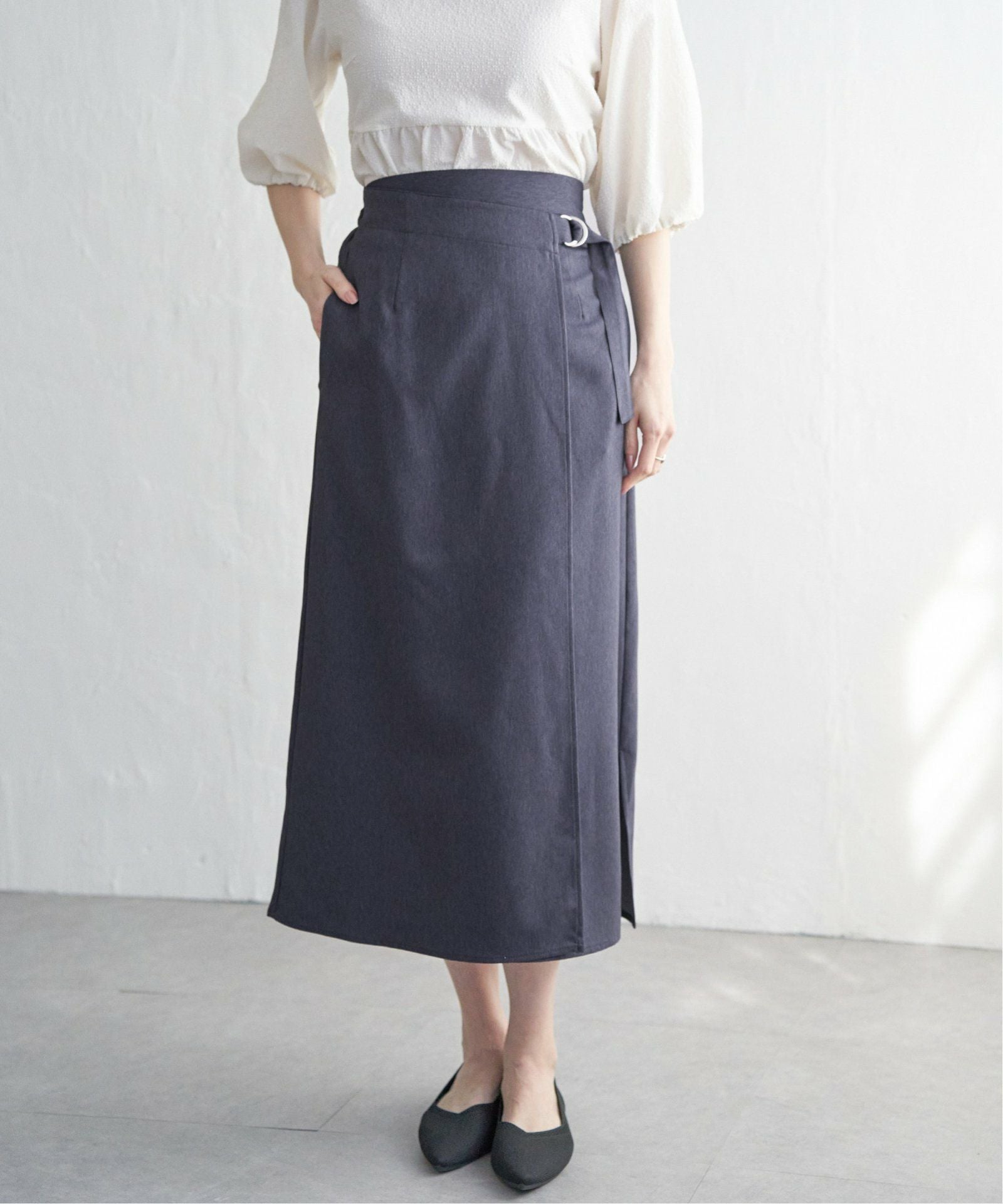 リネンライクラップスカート,60%OFF| TOKYO DESIGN CHANNEL