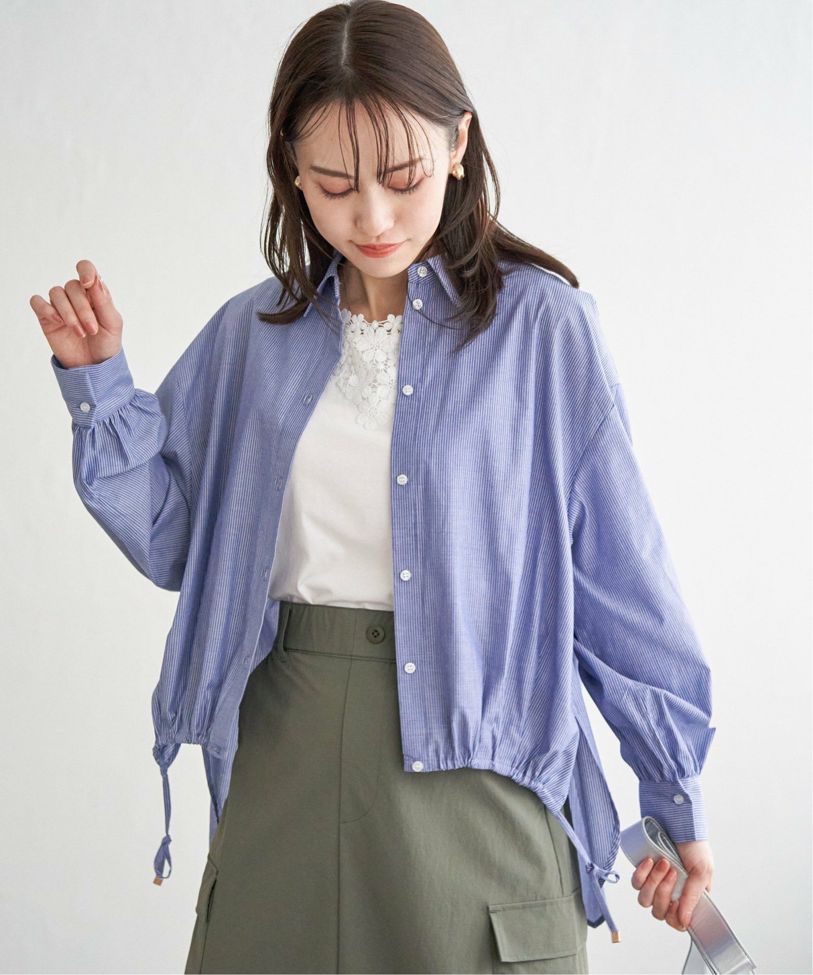 ドロストロングテールシャツ,ikka| TOKYO DESIGN CHANNEL