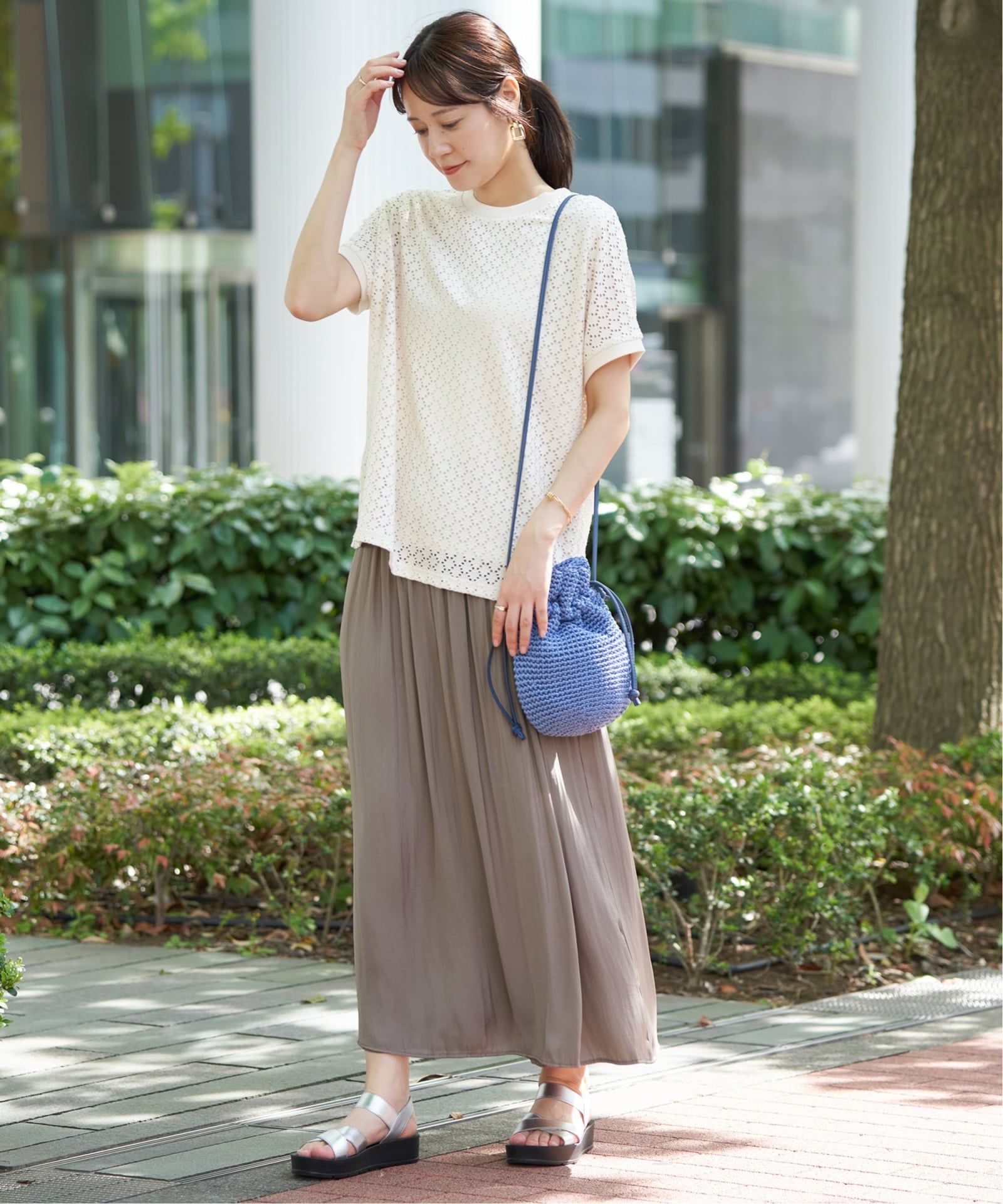 こま編み巾着ショルダーバッグ,30%OFF| TOKYO DESIGN CHANNEL