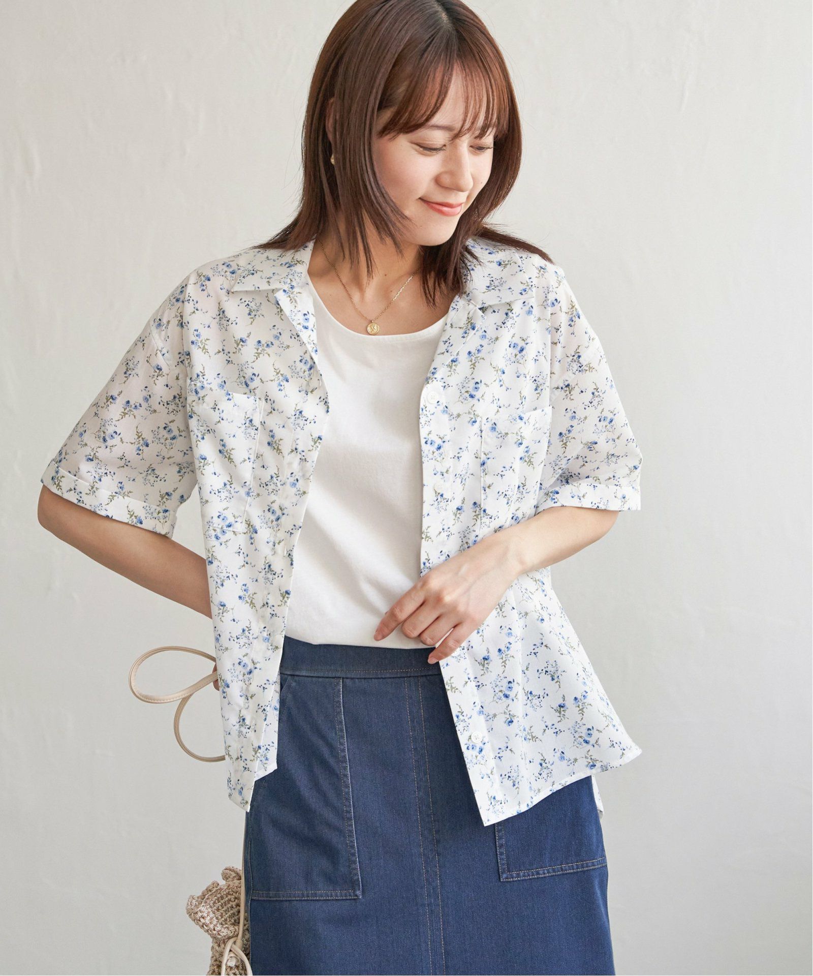 涼やか開襟ポケ付きシャツ,60%OFF| TOKYO DESIGN CHANNEL