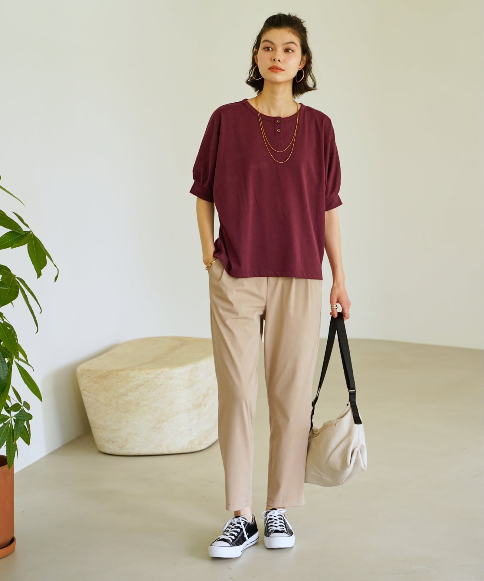 接触冷感】GOKU楽パンツ 冷感テーパード,ikka| TOKYO DESIGN CHANNEL