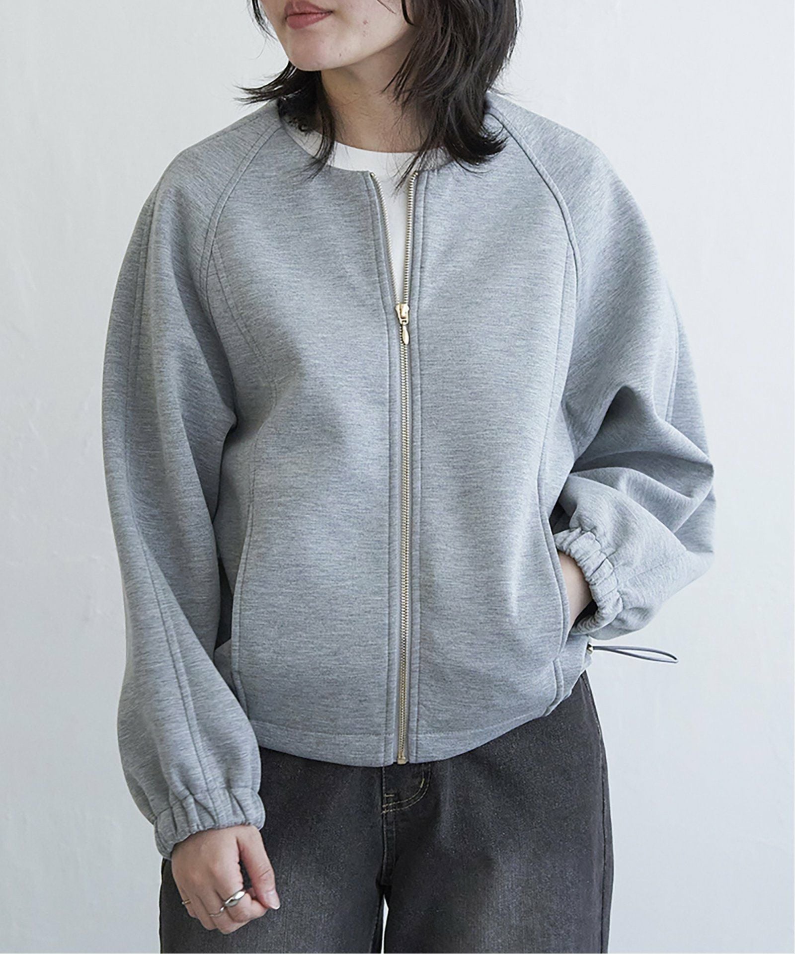ダンボールポンチノーカラージャケット,VENCE| TOKYO DESIGN CHANNEL