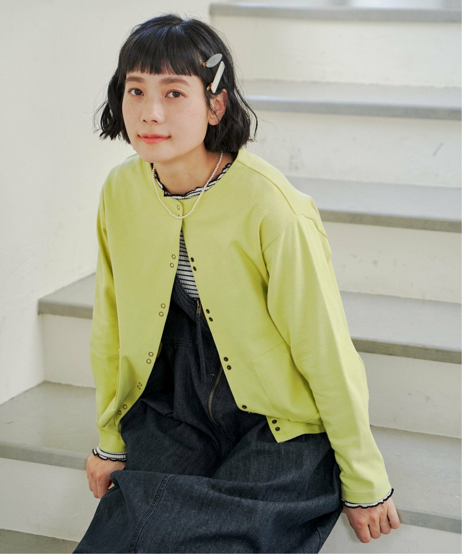 ポンチミニスナップボタンカーディガン,60%OFF| TOKYO DESIGN CHANNEL