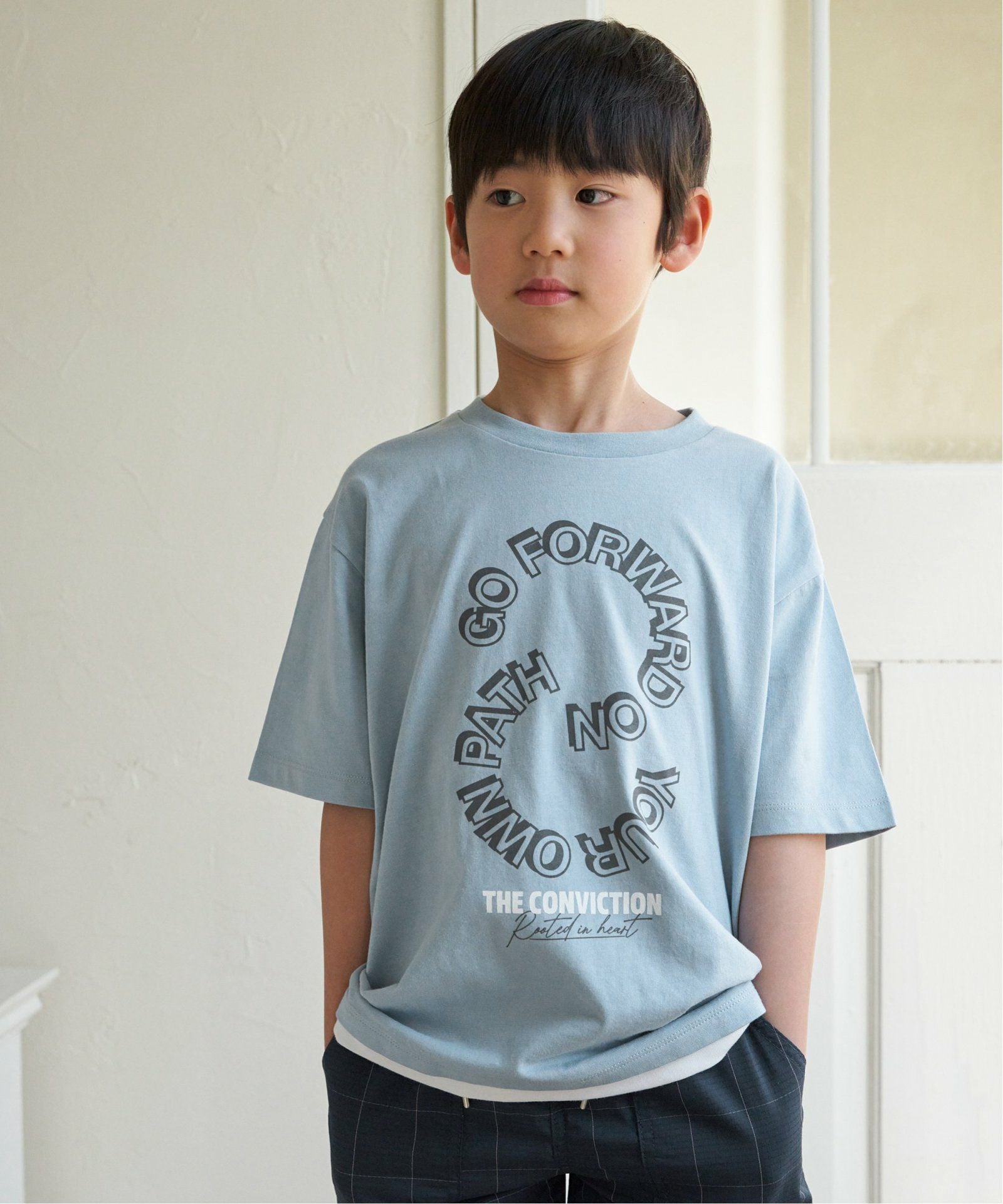 裾レイヤープリントアソートTシャツ（120~160cm）,50%OFF| TOKYO