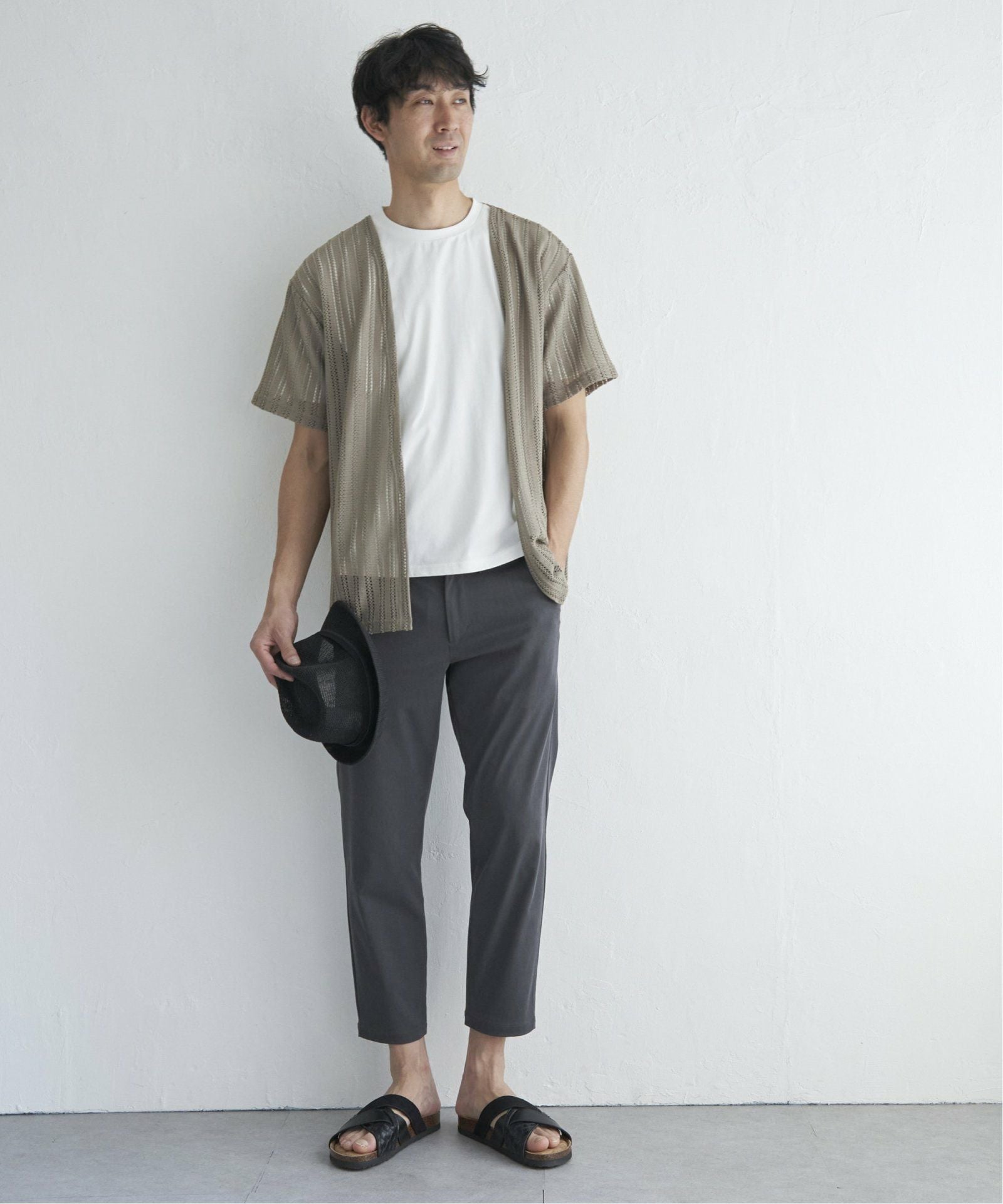 吸水速乾／2点セット】透かしカーデDRYインナーセット,40%OFF| TOKYO