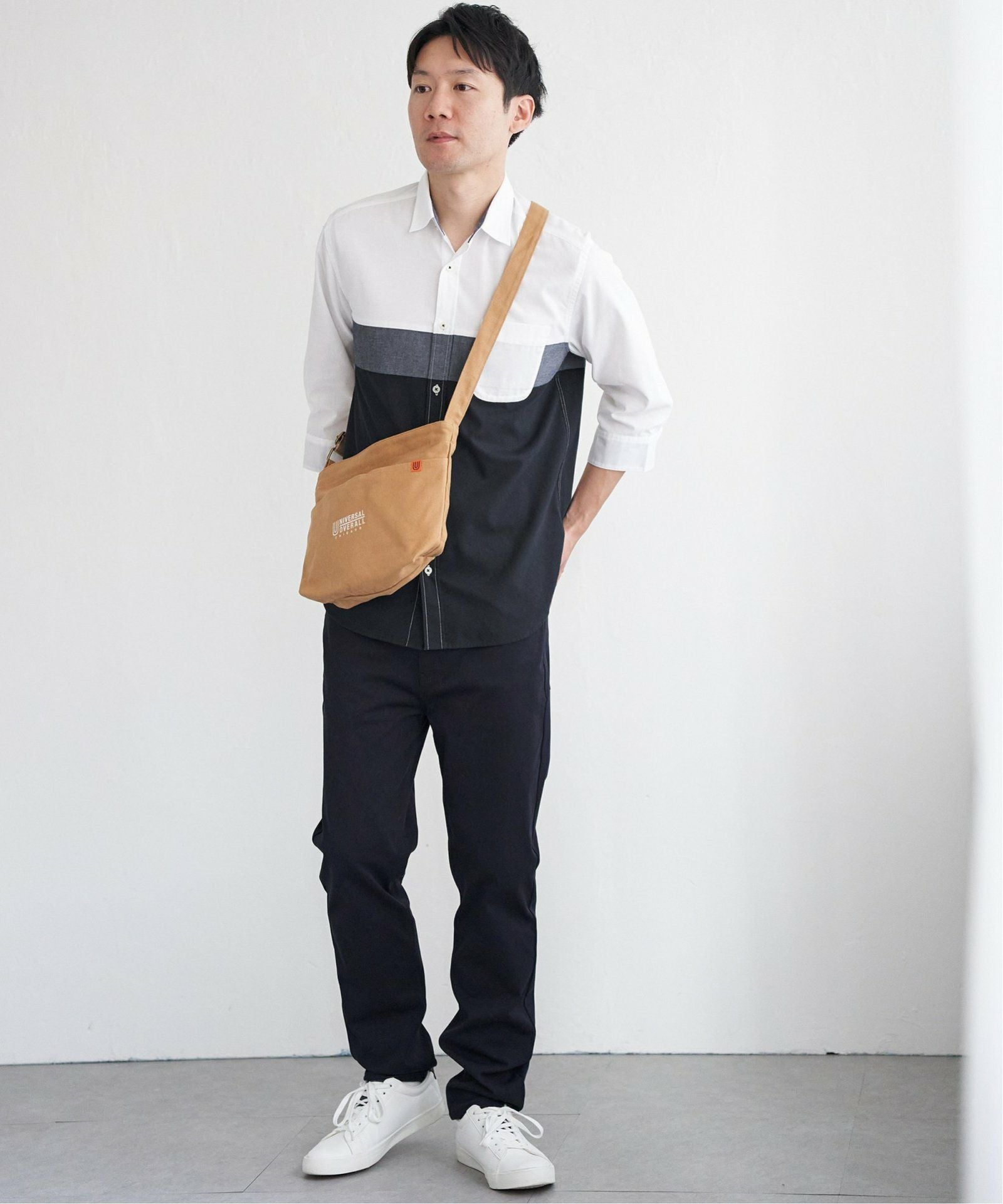 7分袖オックス胸切り替えシャツ,60%OFF| TOKYO DESIGN CHANNEL