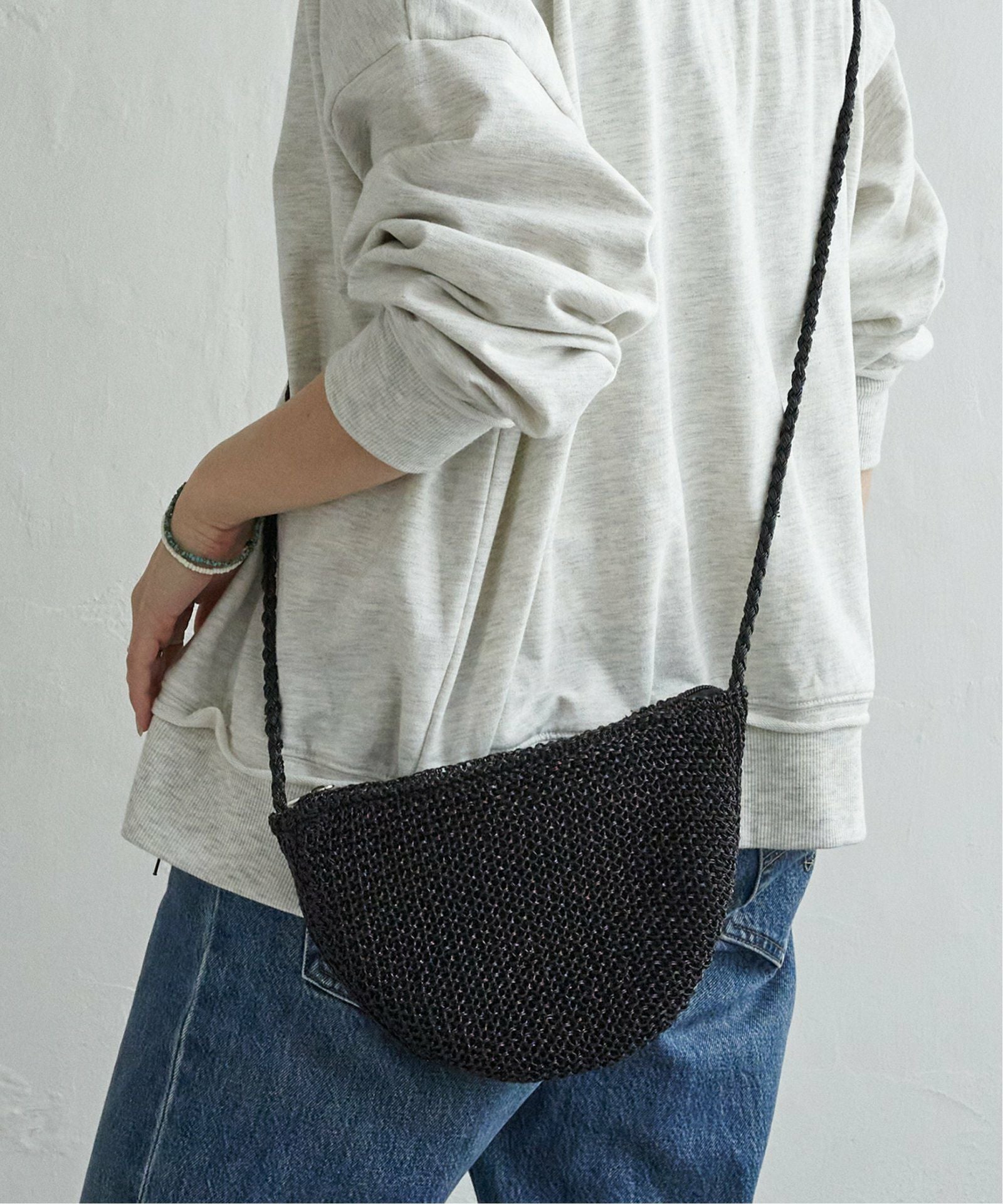 ラメこま編みミニショルダーバッグ,LBC| TOKYO DESIGN CHANNEL