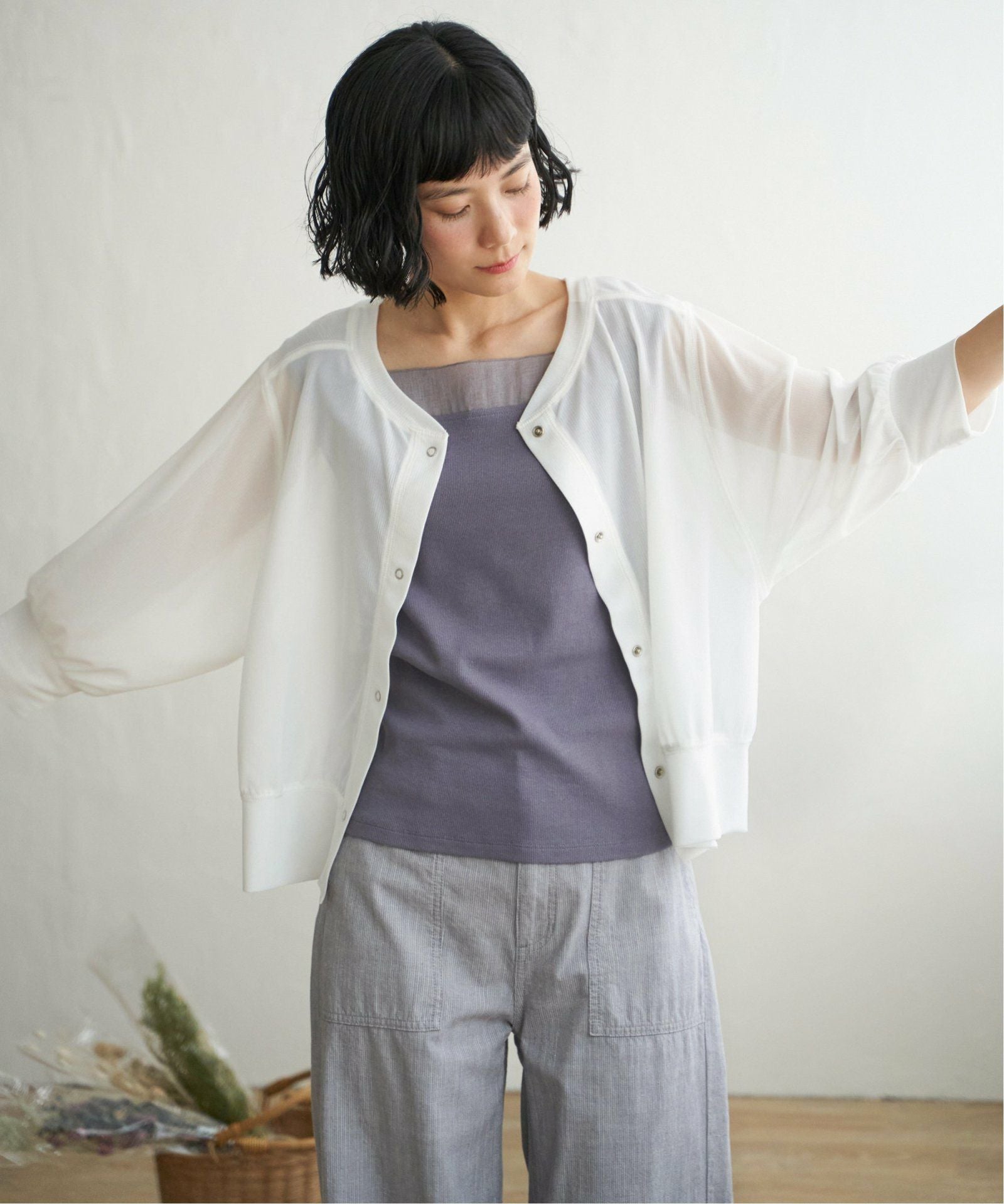 シアースナップカーディガン,60%OFF| TOKYO DESIGN CHANNEL