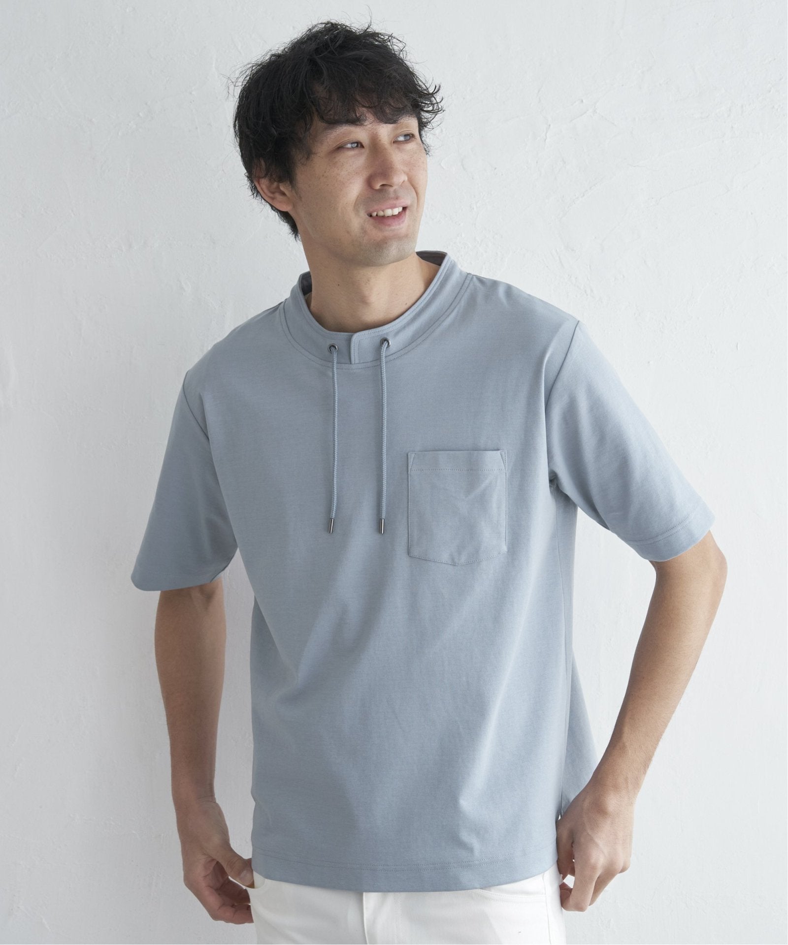 jason2650商品です！ 接触冷感】冷感ルーイカラー5分袖ポケT,ikka| TOKYO DESIGN CHANNEL