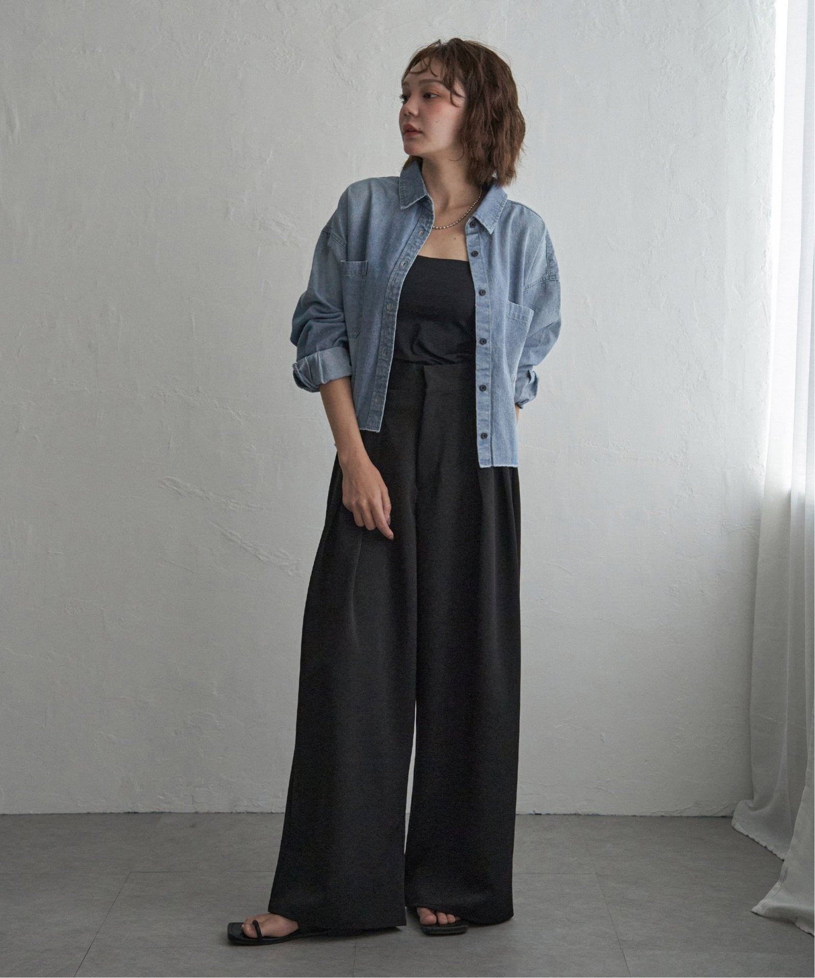 notch. by KR 】カットオフデニムシャツ,notch.| TOKYO DESIGN CHANNEL