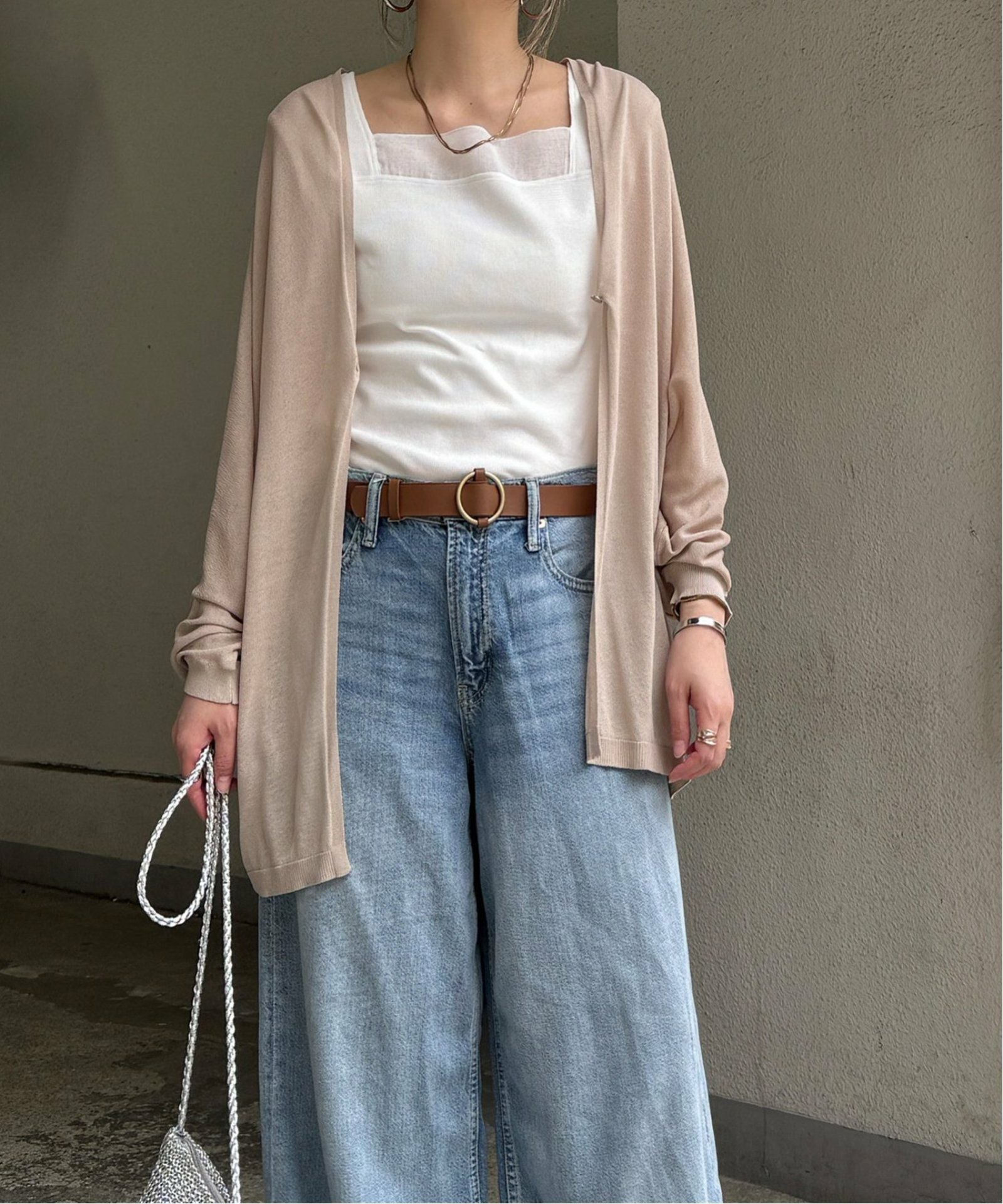 さらひやワンボタントッパーカーディガン,50%OFF| TOKYO DESIGN CHANNEL