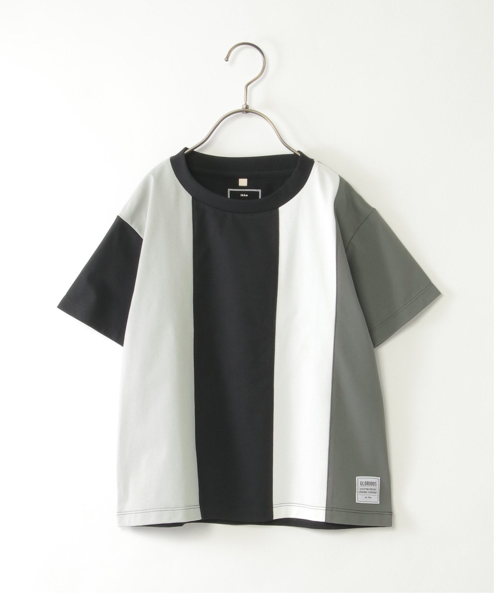 セットアップ対応】冷感メッシュダブルポケ付きTシャツ（120~160cm