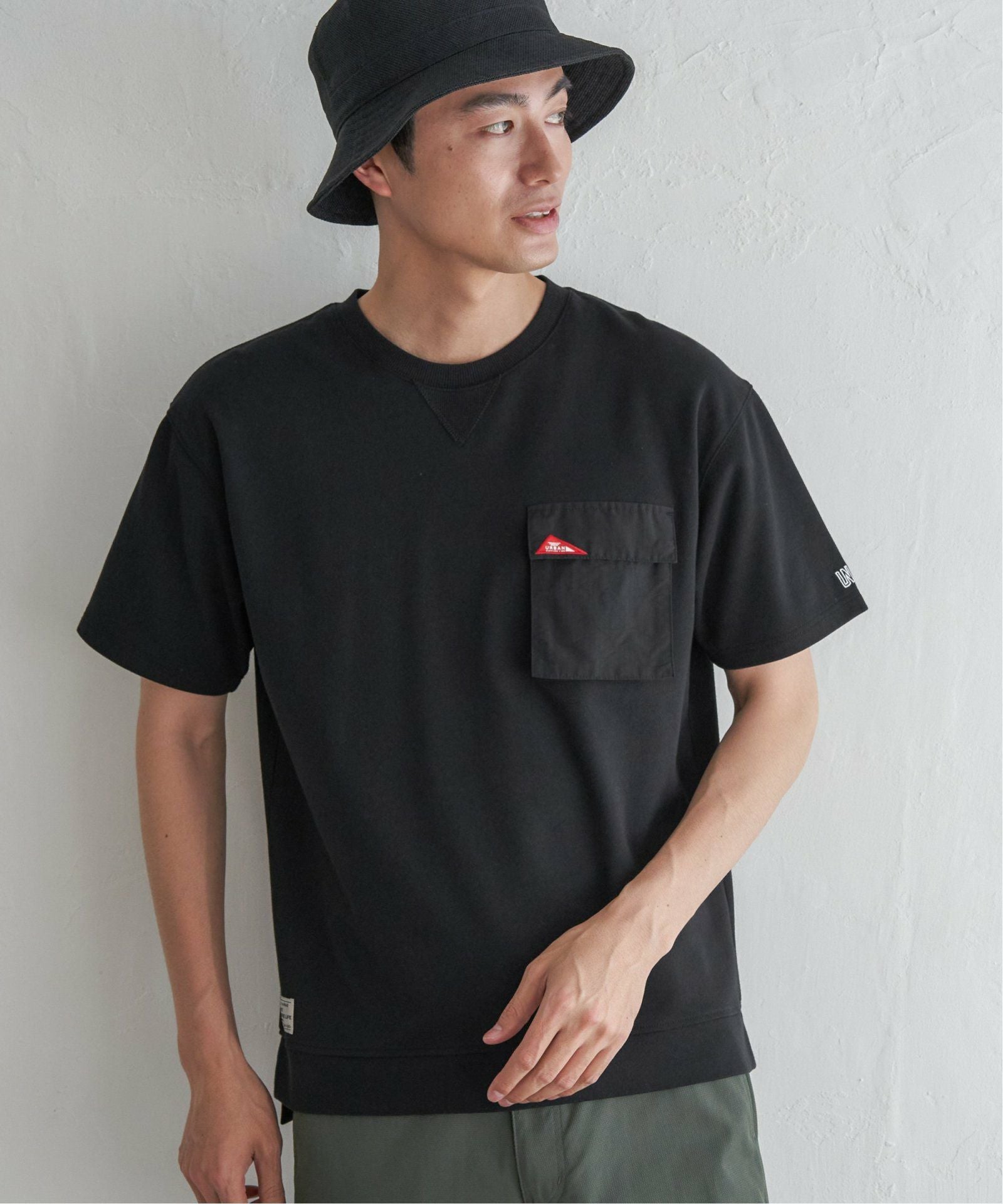 小物 IKA URBAN NATURE LIFE アーバンネイチャーライフ ワンポイントポケットT