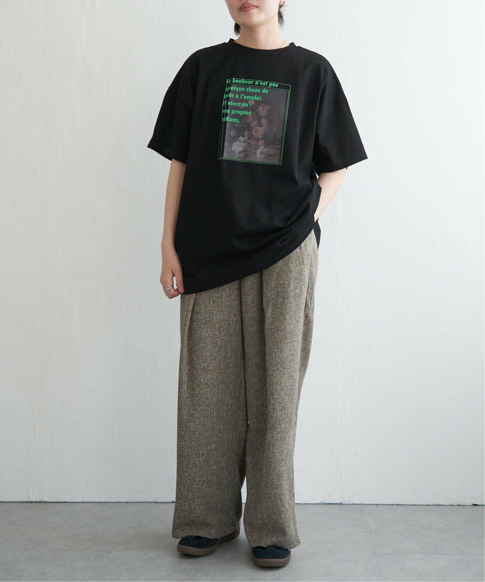 フラワープリントオーバーサイズTシャツ,40%OFF| TOKYO DESIGN CHANNEL
