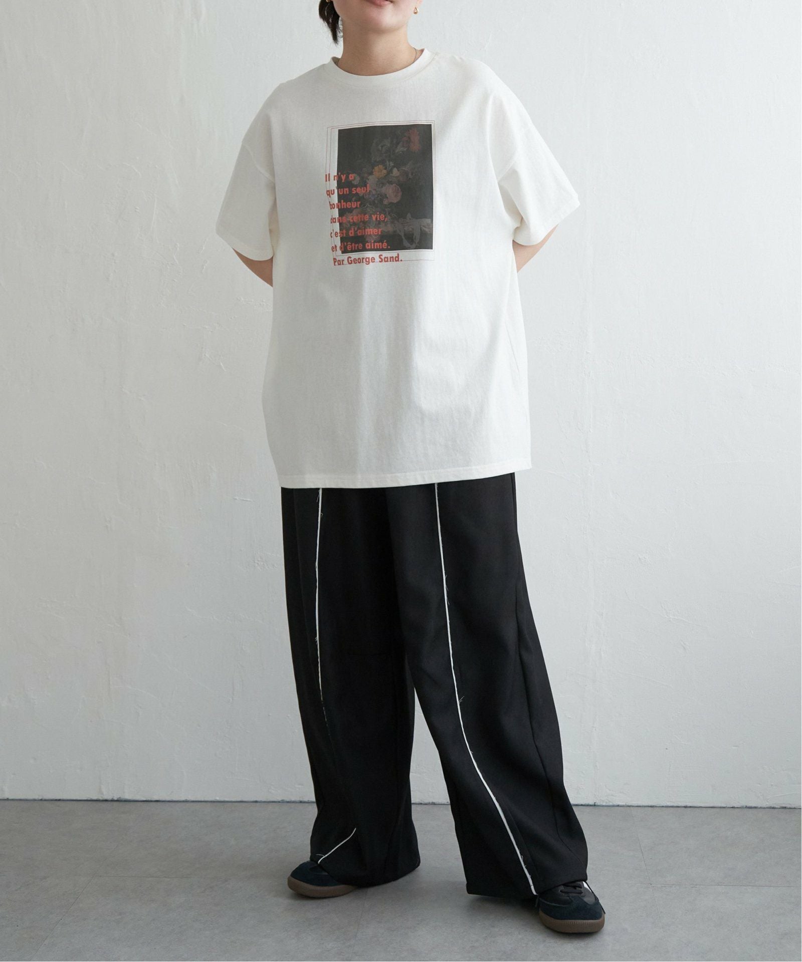 フラワープリントオーバーサイズTシャツ,40%OFF| TOKYO DESIGN CHANNEL