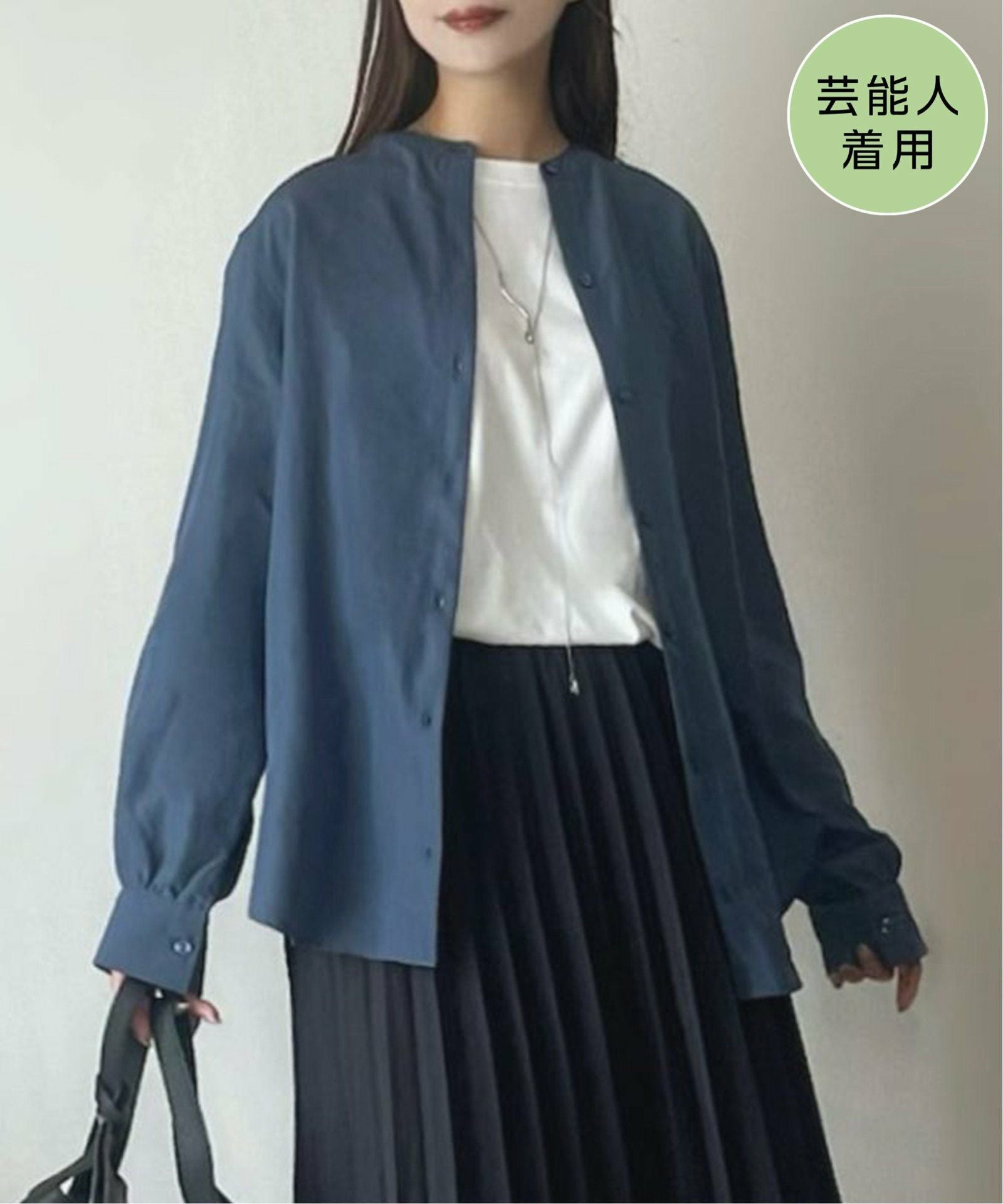 親子コーデ】マルチWAYバンドカラーシャツ,ikka| TOKYO DESIGN CHANNEL