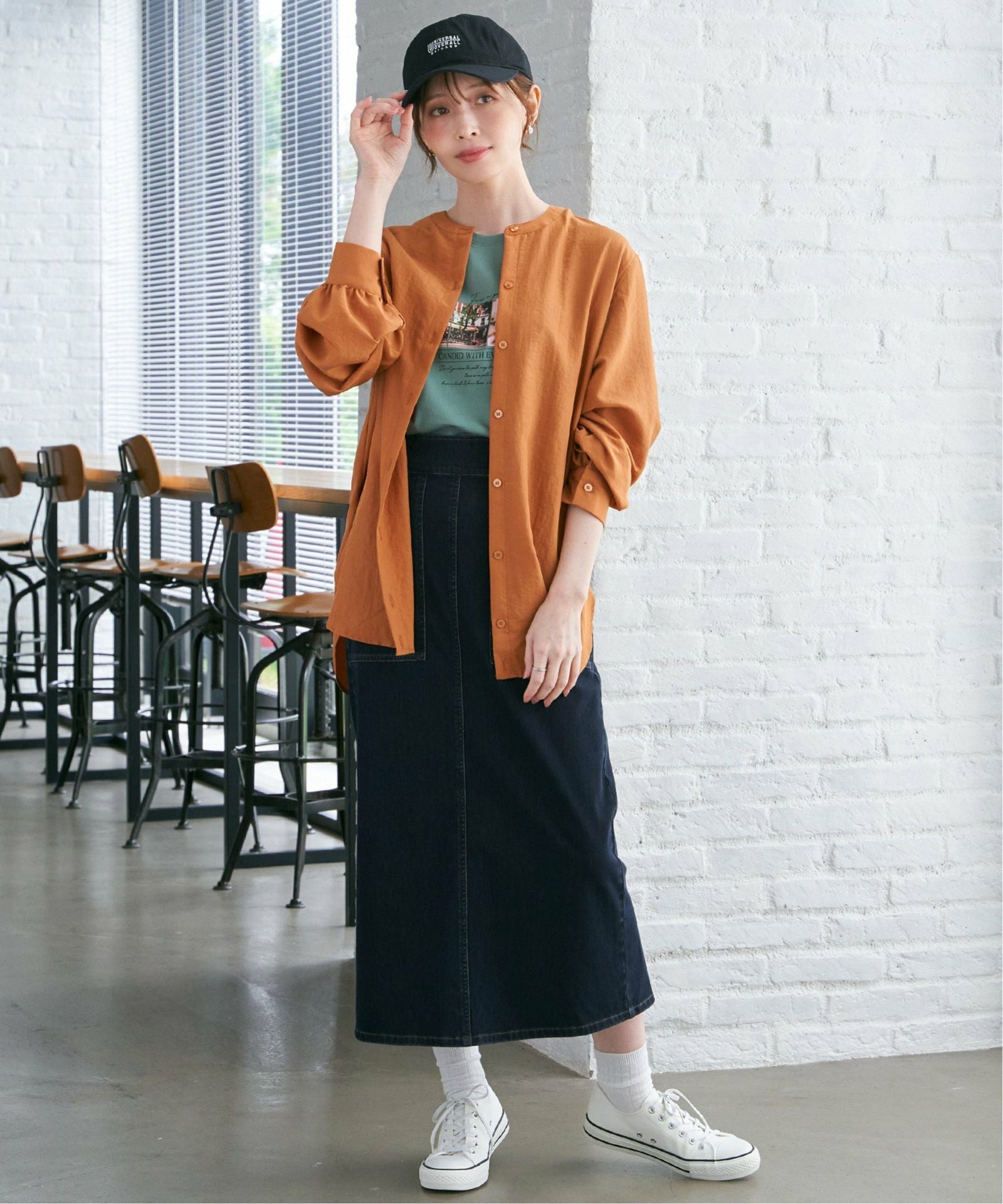 GOKU楽Iラインタイトスカート,ikka| TOKYO DESIGN CHANNEL