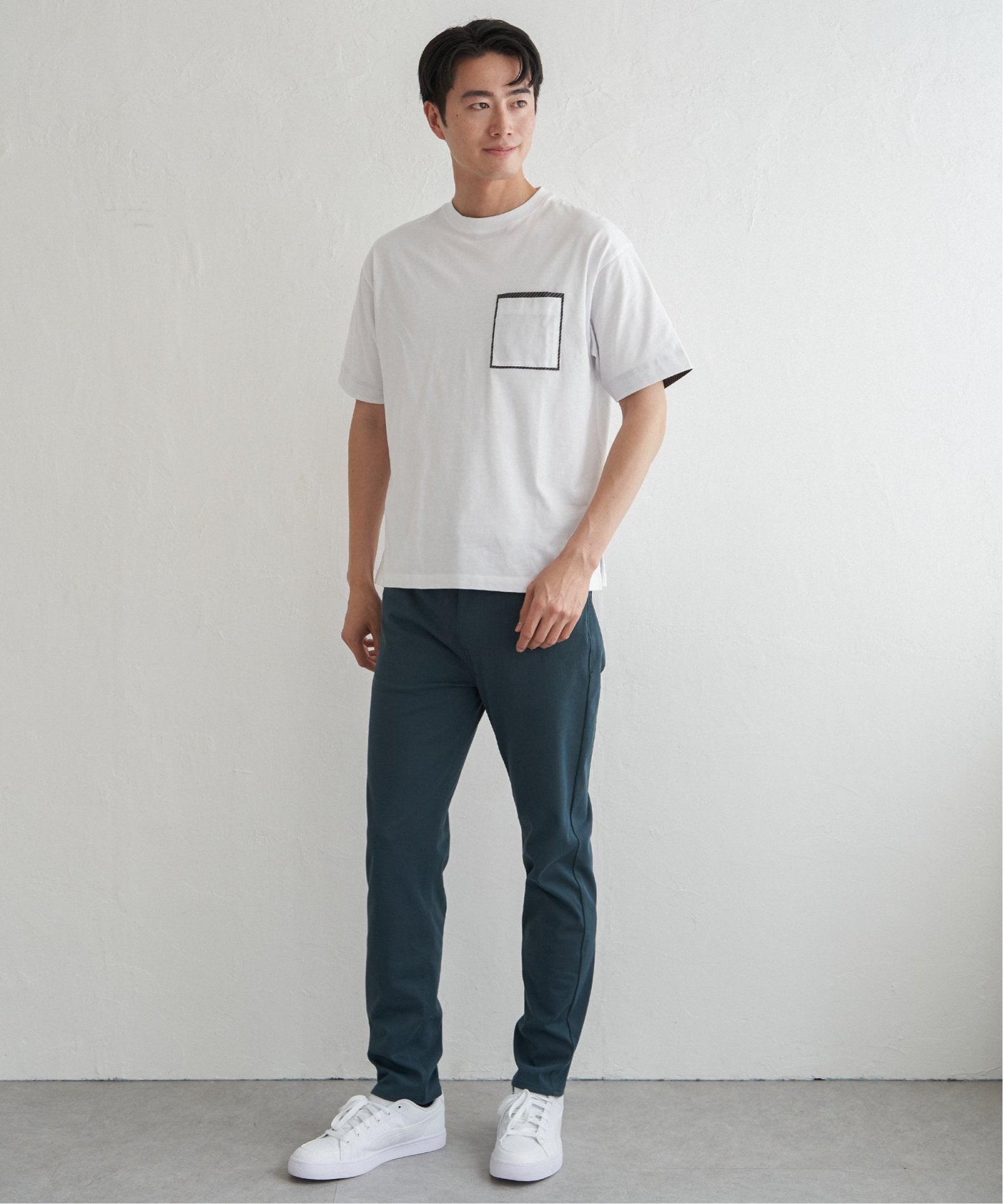 ストライプMIXポケットTシャツ【親子コーデ】,ikka| TOKYO DESIGN CHANNEL