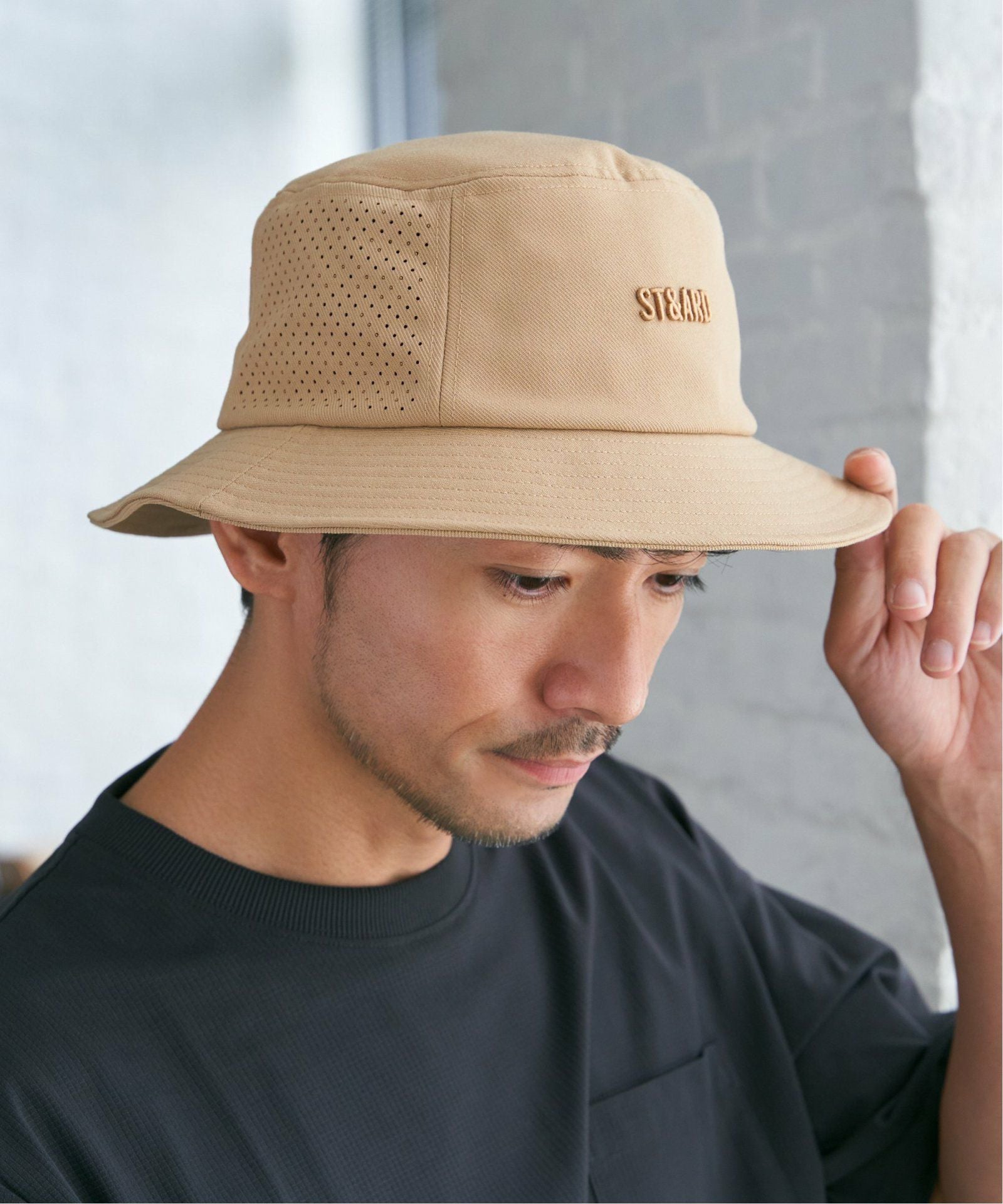 レーザーホールメッシュバケットハット,ikka| TOKYO DESIGN CHANNEL
