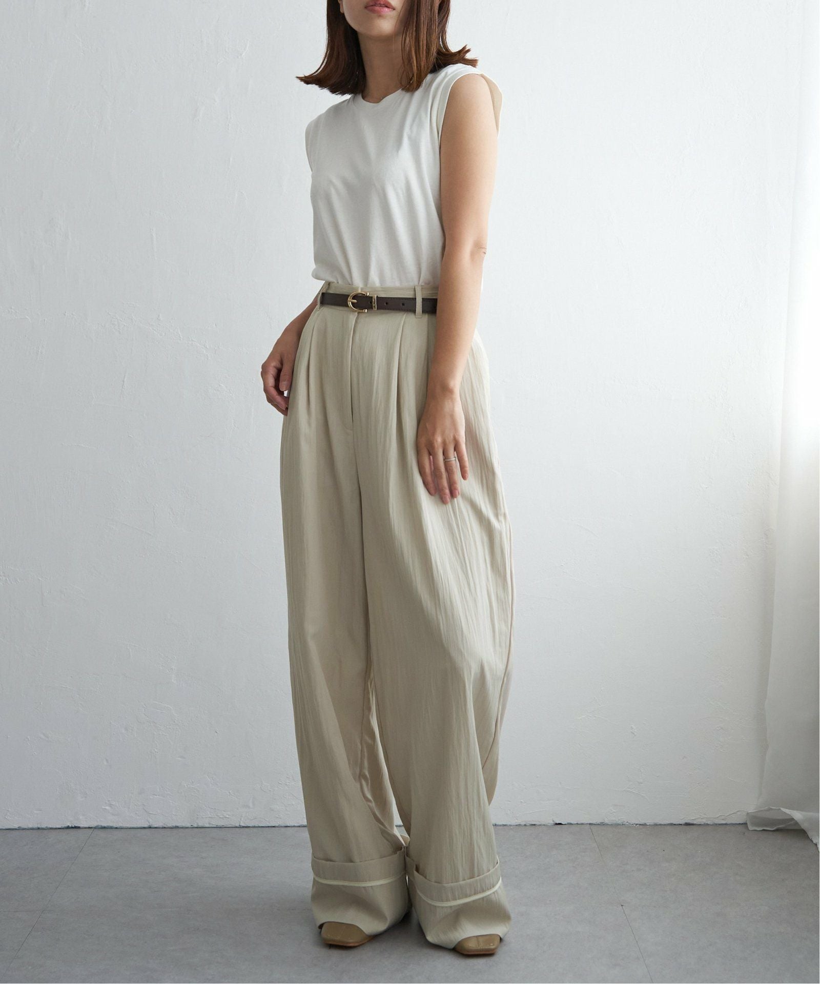ターンバックタックパンツ,50%OFF| TOKYO DESIGN CHANNEL