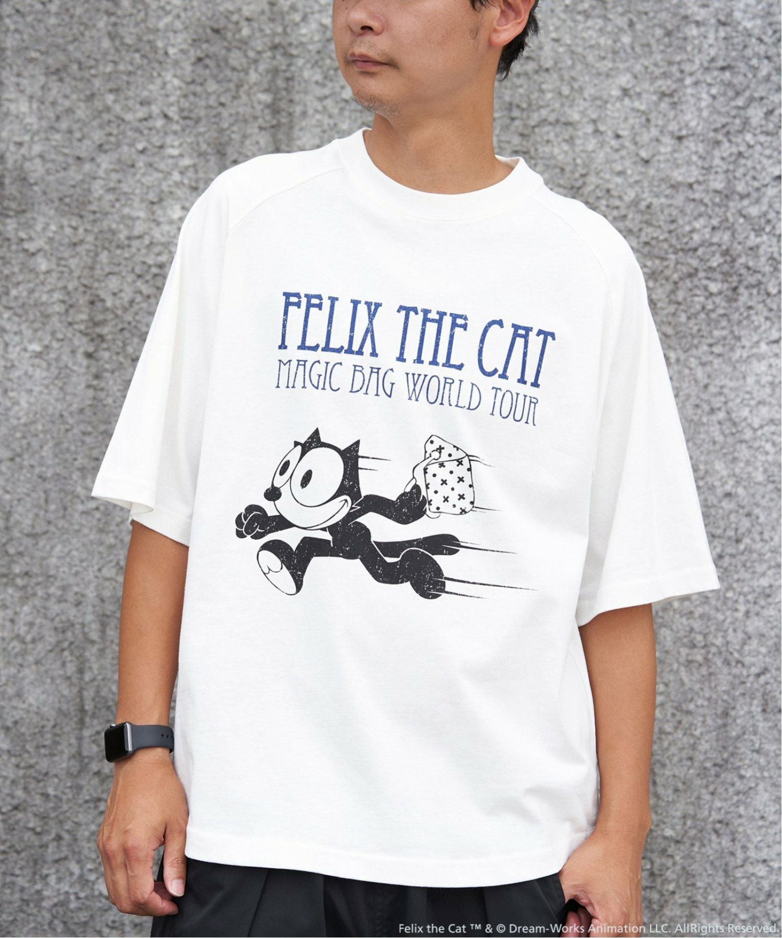 Felix the cat フィリックス・ザ・キャット / ラグランTシャツ,20%OFF